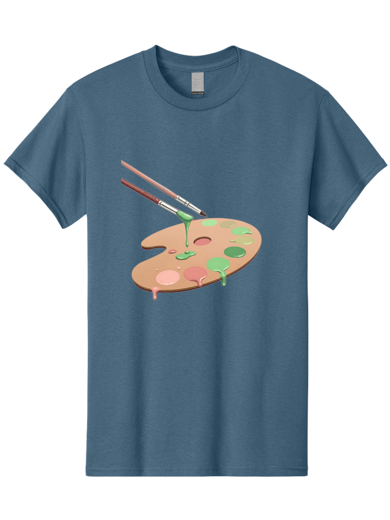 Paintbrushes-And-Palette Men'S Graphic Tee, 100% Cotton, Comfortable Casual Summer Wear, Machine Washable, Vintage Camera, Old Camera, Antique Camera, Black Camera, Classic Photography, Photography Equipment, Nostalgic Device, Film Camera, Baj610