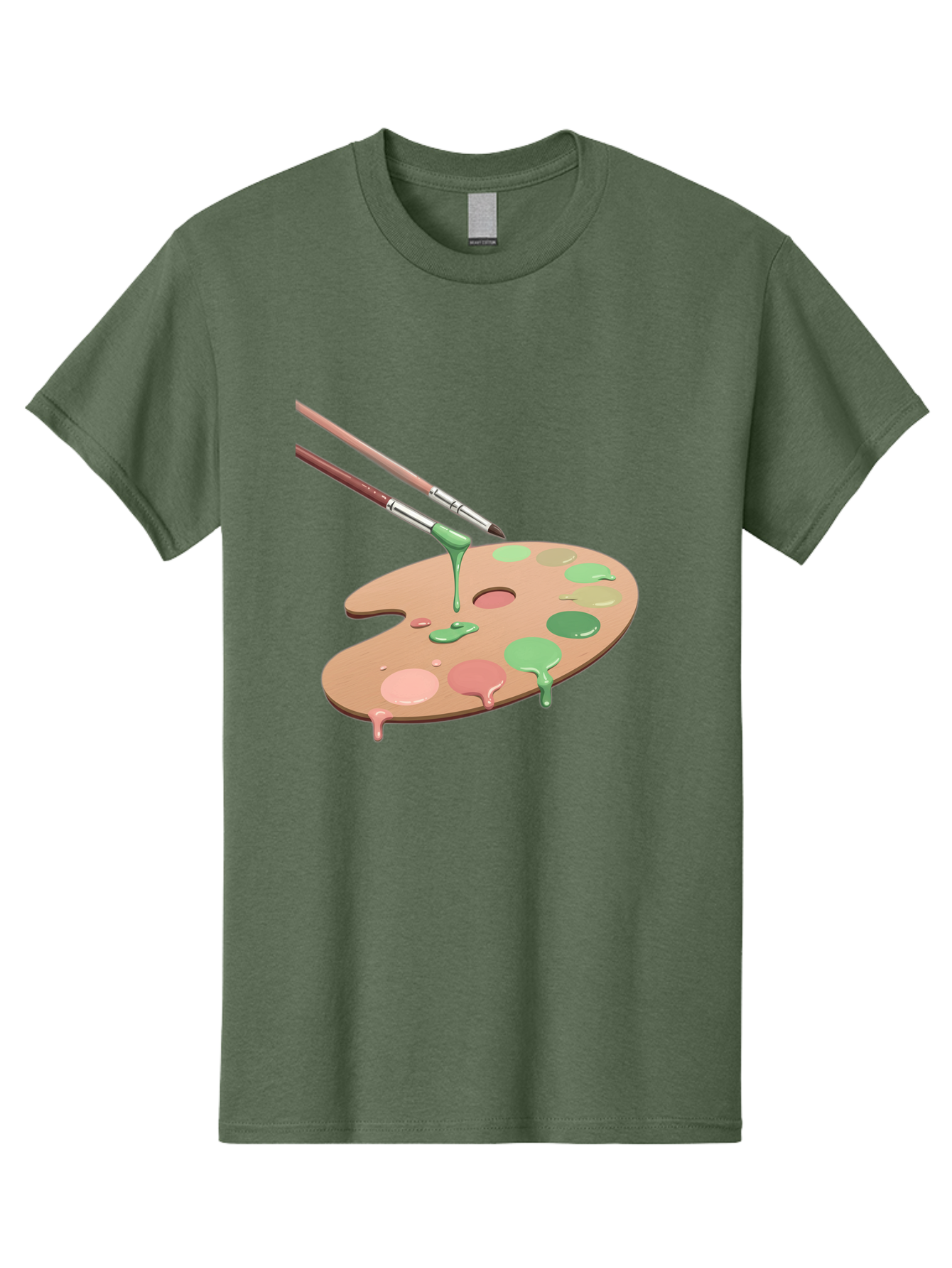 Paintbrushes-And-Palette Men'S Graphic Tee, 100% Cotton, Comfortable Casual Summer Wear, Machine Washable, Vintage Camera, Old Camera, Antique Camera, Black Camera, Classic Photography, Photography Equipment, Nostalgic Device, Film Camera, Baj610