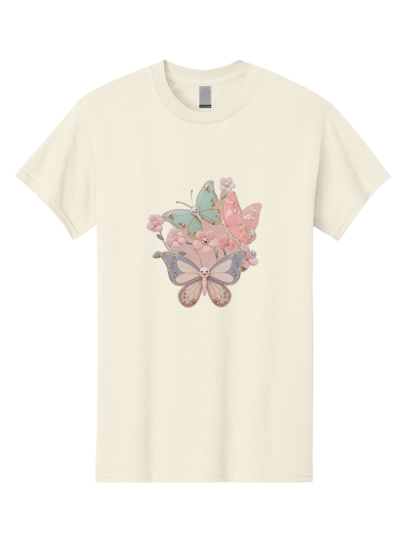 Pastel-Butterflies Men'S Graphic Tee, 100% Cotton, Comfortable Casual Summer Wear, Machine Washable, Vintage Camera, Old Camera, Antique Camera, Black Camera, Classic Photography, Photography Equipment, Nostalgic Device, Film Camera, Baj614