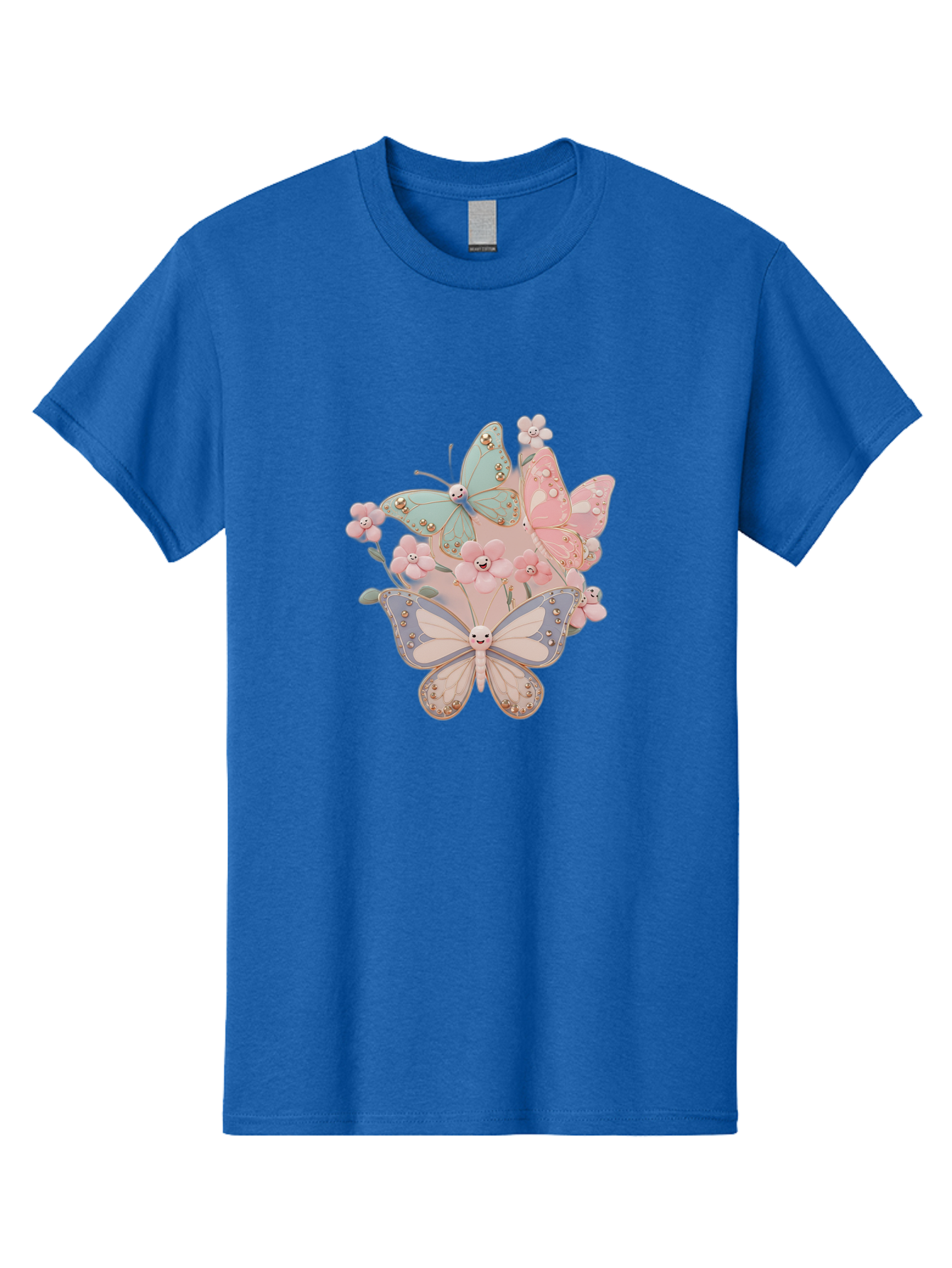 Pastel-Butterflies Men'S Graphic Tee, 100% Cotton, Comfortable Casual Summer Wear, Machine Washable, Vintage Camera, Old Camera, Antique Camera, Black Camera, Classic Photography, Photography Equipment, Nostalgic Device, Film Camera, Baj614