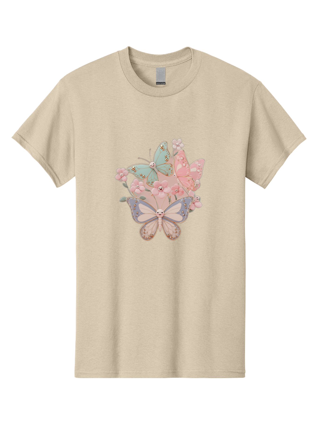Pastel-Butterflies Men'S Graphic Tee, 100% Cotton, Comfortable Casual Summer Wear, Machine Washable, Vintage Camera, Old Camera, Antique Camera, Black Camera, Classic Photography, Photography Equipment, Nostalgic Device, Film Camera, Baj614