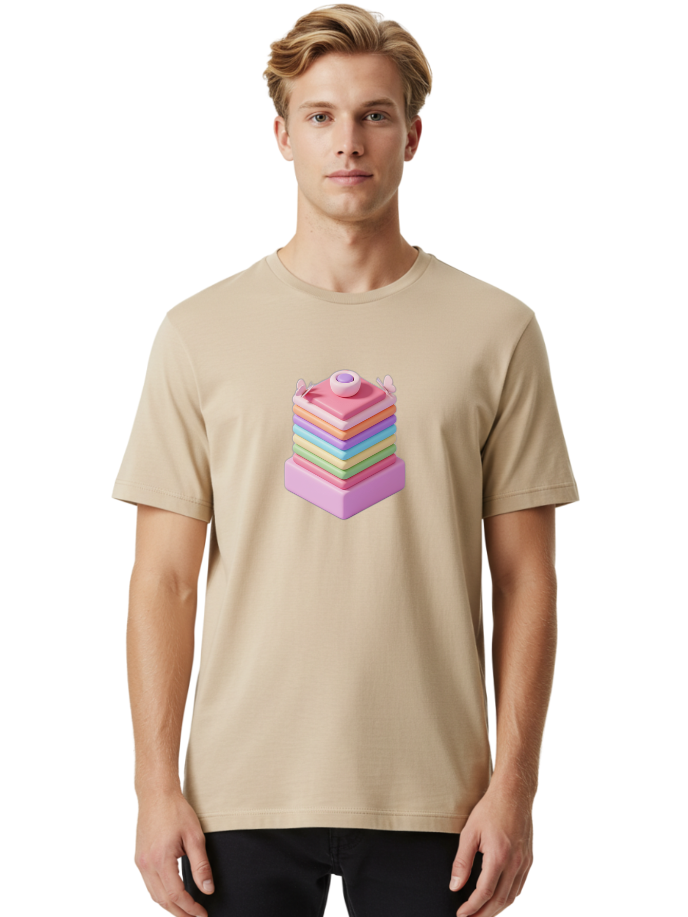 Pastel-Colored-Boxes Men'S Graphic Tee, 100% Cotton, Comfortable Casual Summer Wear, Machine Washable, Vintage Camera, Old Camera, Antique Camera, Black Camera, Classic Photography, Photography Equipment, Nostalgic Device, Film Camera, Baj615