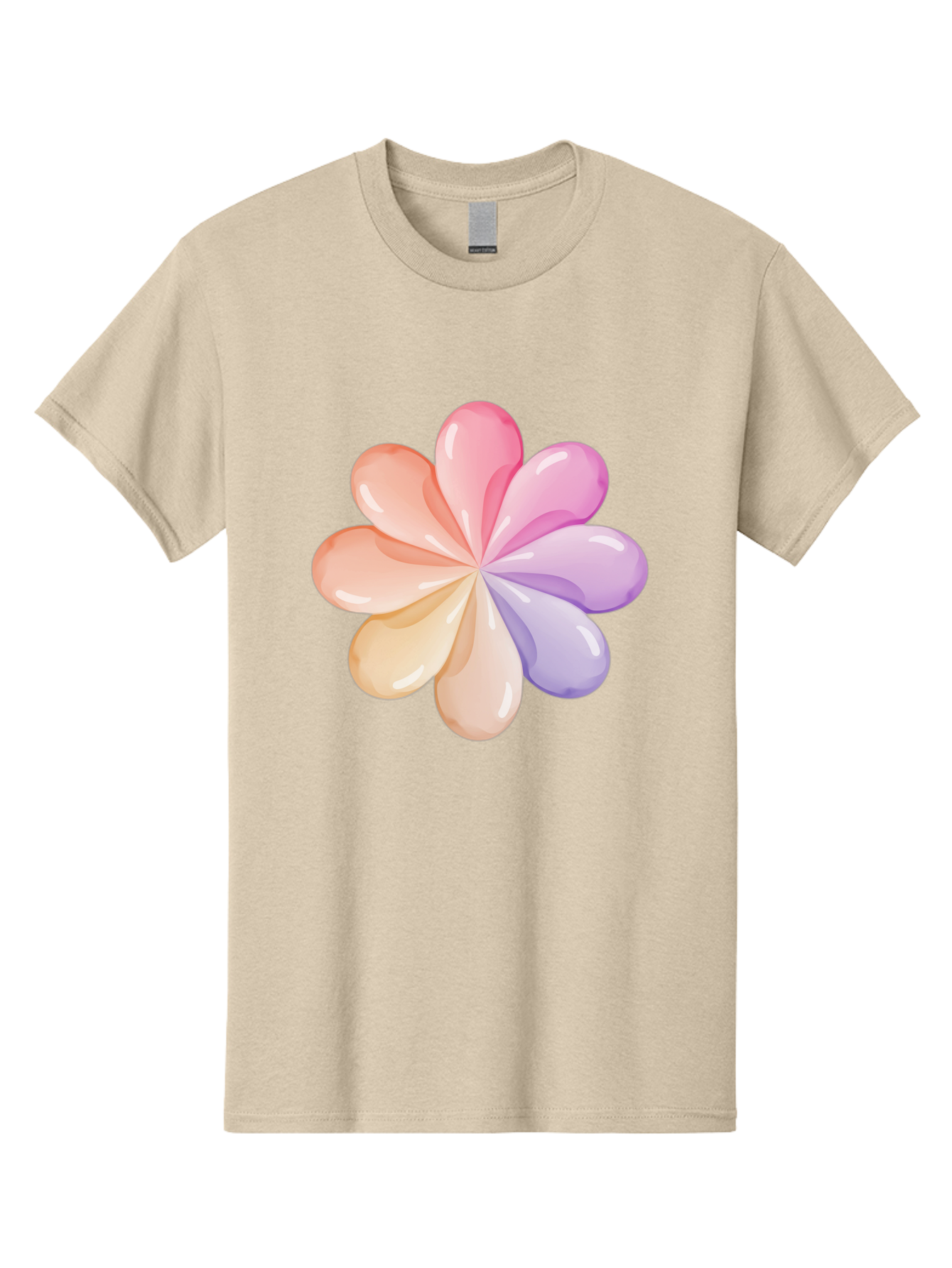 Pastel-Flower-1 Men'S Graphic Tee, 100% Cotton, Comfortable Casual Summer Wear, Machine Washable, Vintage Camera, Old Camera, Antique Camera, Black Camera, Classic Photography, Photography Equipment, Nostalgic Device, Film Camera, Camera Art Baj617
