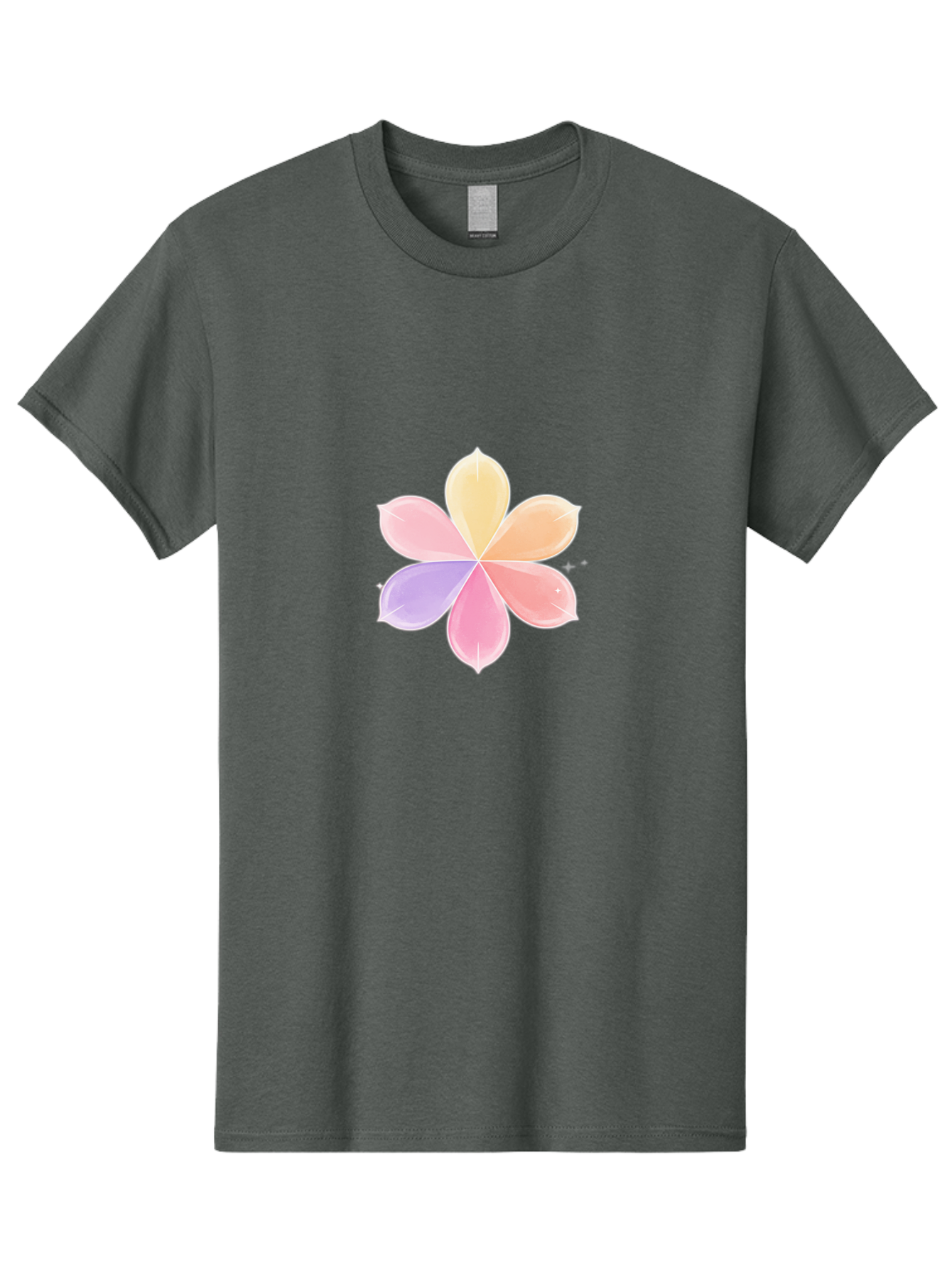 Pastel-Flower Men'S Graphic Tee, 100% Cotton, Comfortable Casual Summer Wear, Machine Washable, Vintage Camera, Old Camera, Antique Camera, Black Camera, Classic Photography, Photography Equipment, Nostalgic Device, Film Camera, Camera Art Baj618