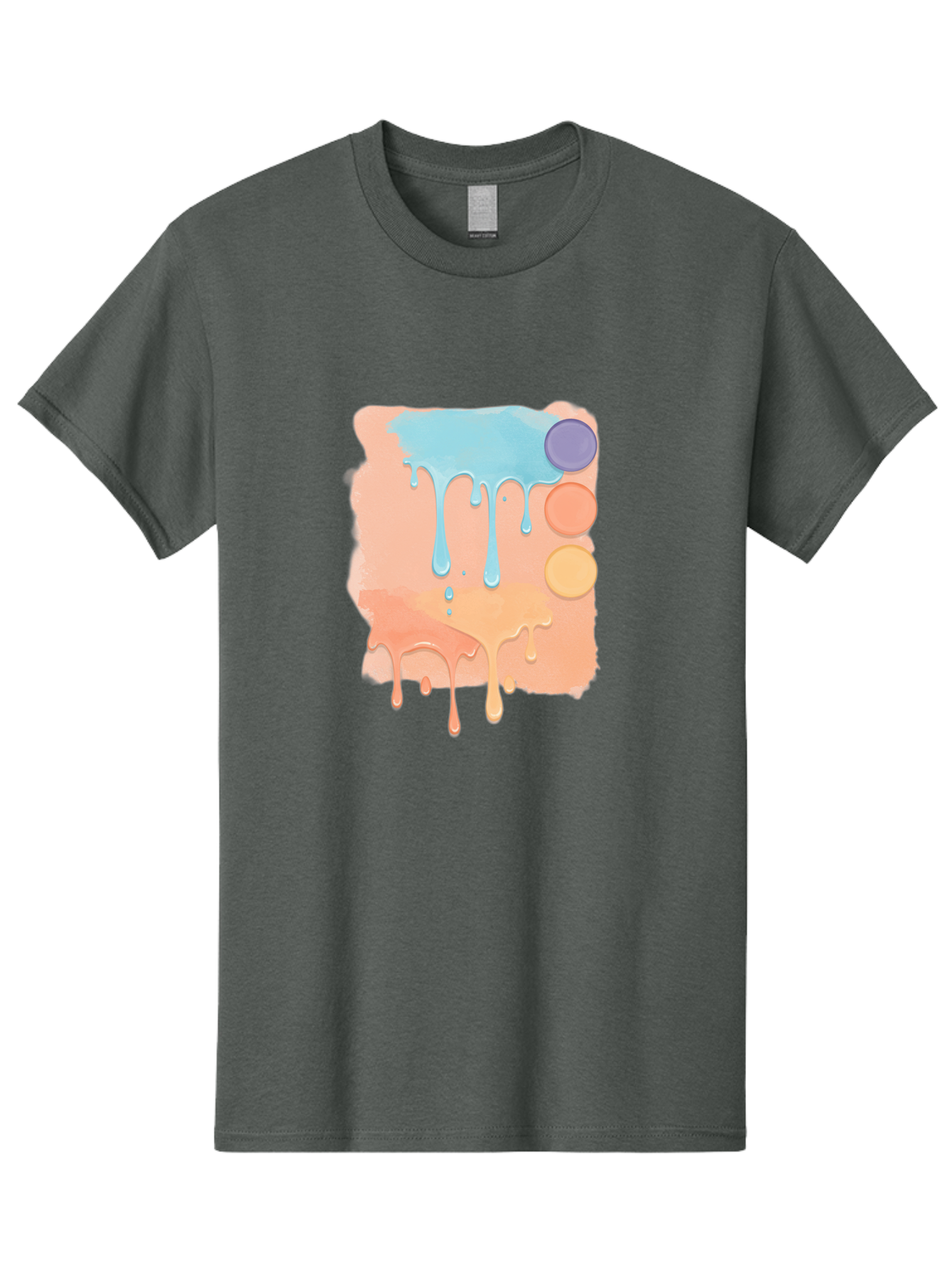 Pastel-Paint-Splash Men'S Graphic Tee, 100% Cotton, Comfortable Casual Summer Wear, Machine Washable, Vintage Camera, Old Camera, Antique Camera, Black Camera, Classic Photography, Photography Equipment, Nostalgic Device, Film Camera, Baj619