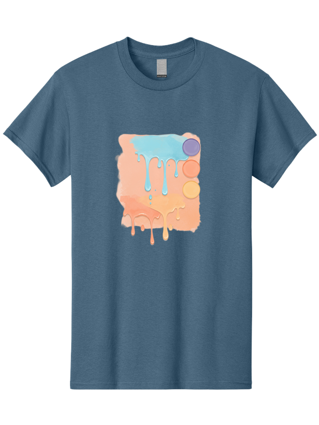 Pastel-Paint-Splash Men'S Graphic Tee, 100% Cotton, Comfortable Casual Summer Wear, Machine Washable, Vintage Camera, Old Camera, Antique Camera, Black Camera, Classic Photography, Photography Equipment, Nostalgic Device, Film Camera, Baj619