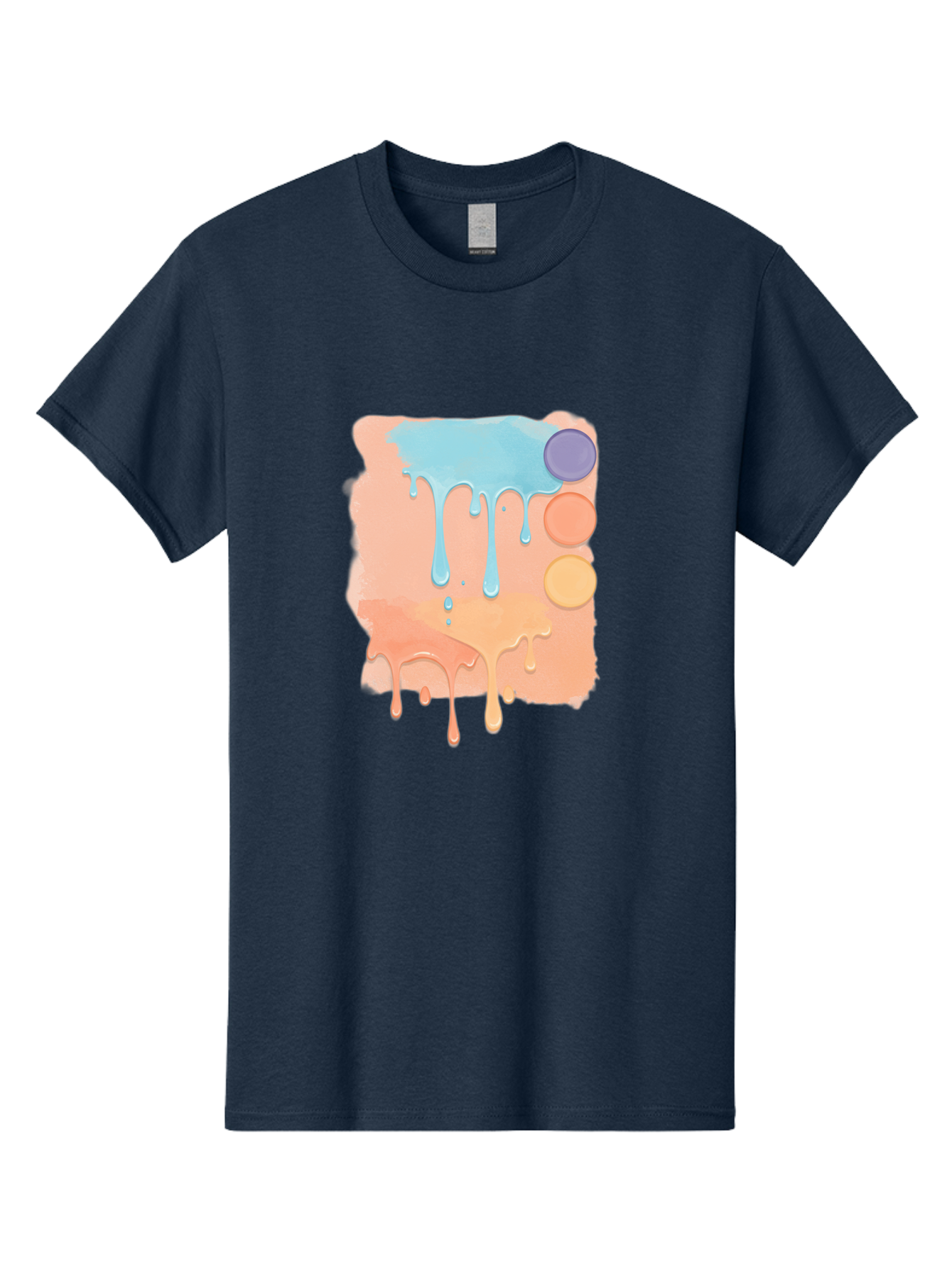 Pastel-Paint-Splash Men'S Graphic Tee, 100% Cotton, Comfortable Casual Summer Wear, Machine Washable, Vintage Camera, Old Camera, Antique Camera, Black Camera, Classic Photography, Photography Equipment, Nostalgic Device, Film Camera, Baj619
