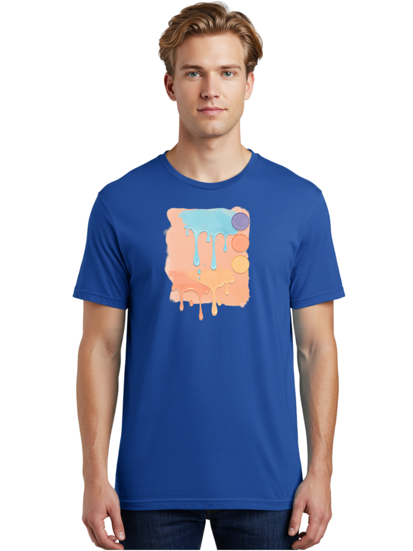 Pastel-Paint-Splash Men'S Graphic Tee, 100% Cotton, Comfortable Casual Summer Wear, Machine Washable, Vintage Camera, Old Camera, Antique Camera, Black Camera, Classic Photography, Photography Equipment, Nostalgic Device, Film Camera, Baj619