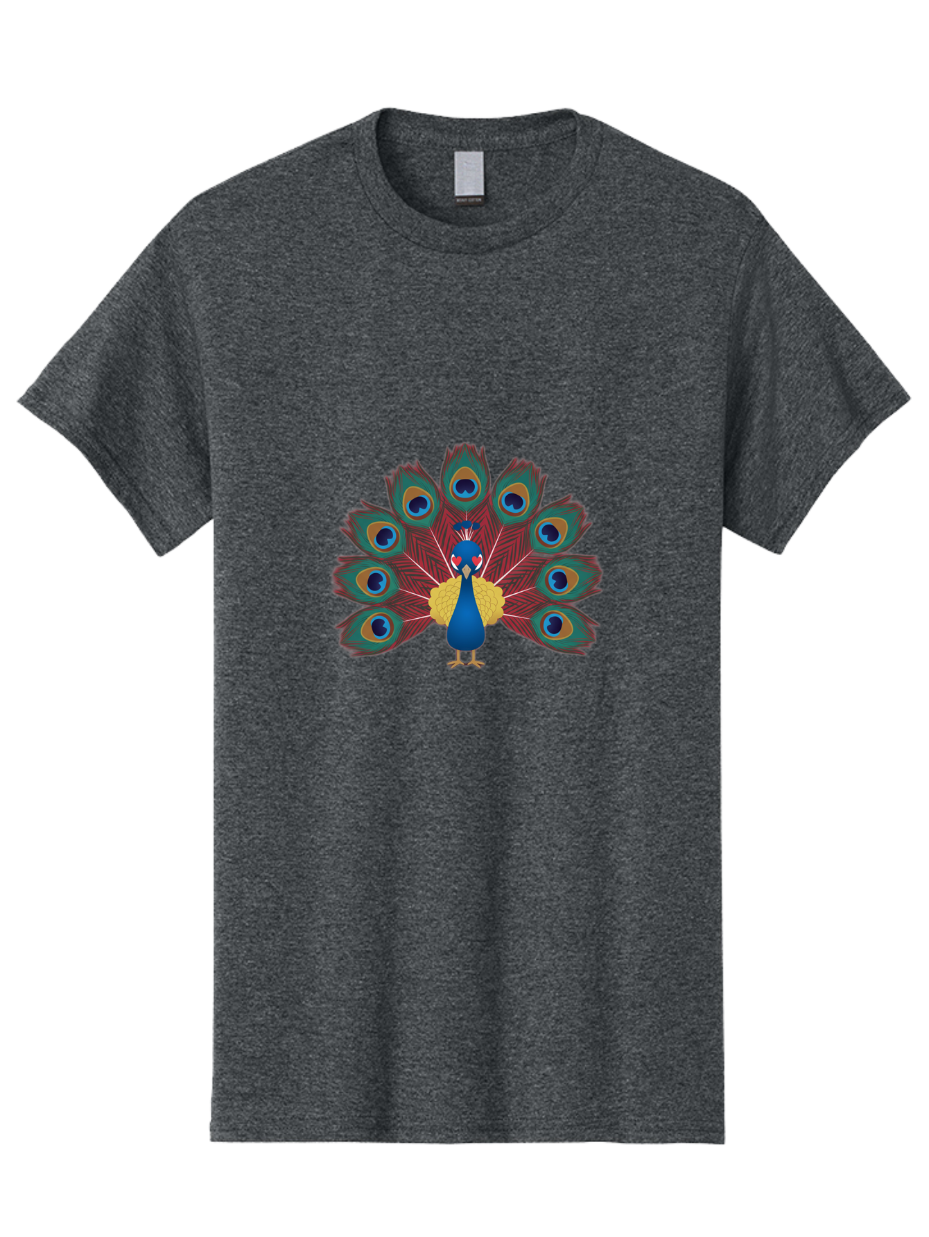 Peacock-1 Men'S Graphic Tee, 100% Cotton, Comfortable Casual Summer Wear, Machine Washable, Vintage Camera, Old Camera, Antique Camera, Black Camera, Classic Photography, Photography Equipment, Nostalgic Device, Film Camera, Camera Art Baj620