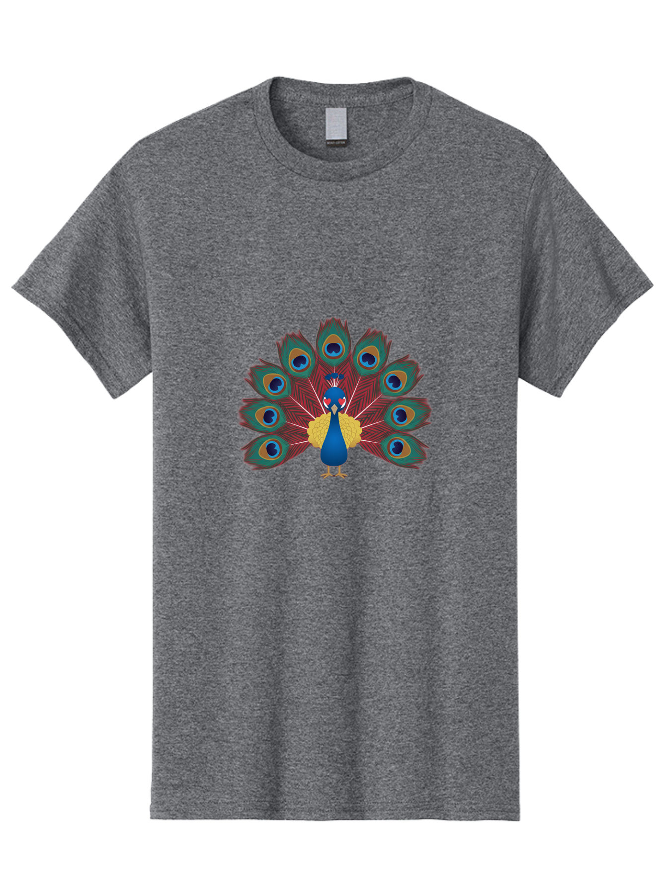 Peacock-1 Men'S Graphic Tee, 100% Cotton, Comfortable Casual Summer Wear, Machine Washable, Vintage Camera, Old Camera, Antique Camera, Black Camera, Classic Photography, Photography Equipment, Nostalgic Device, Film Camera, Camera Art Baj620