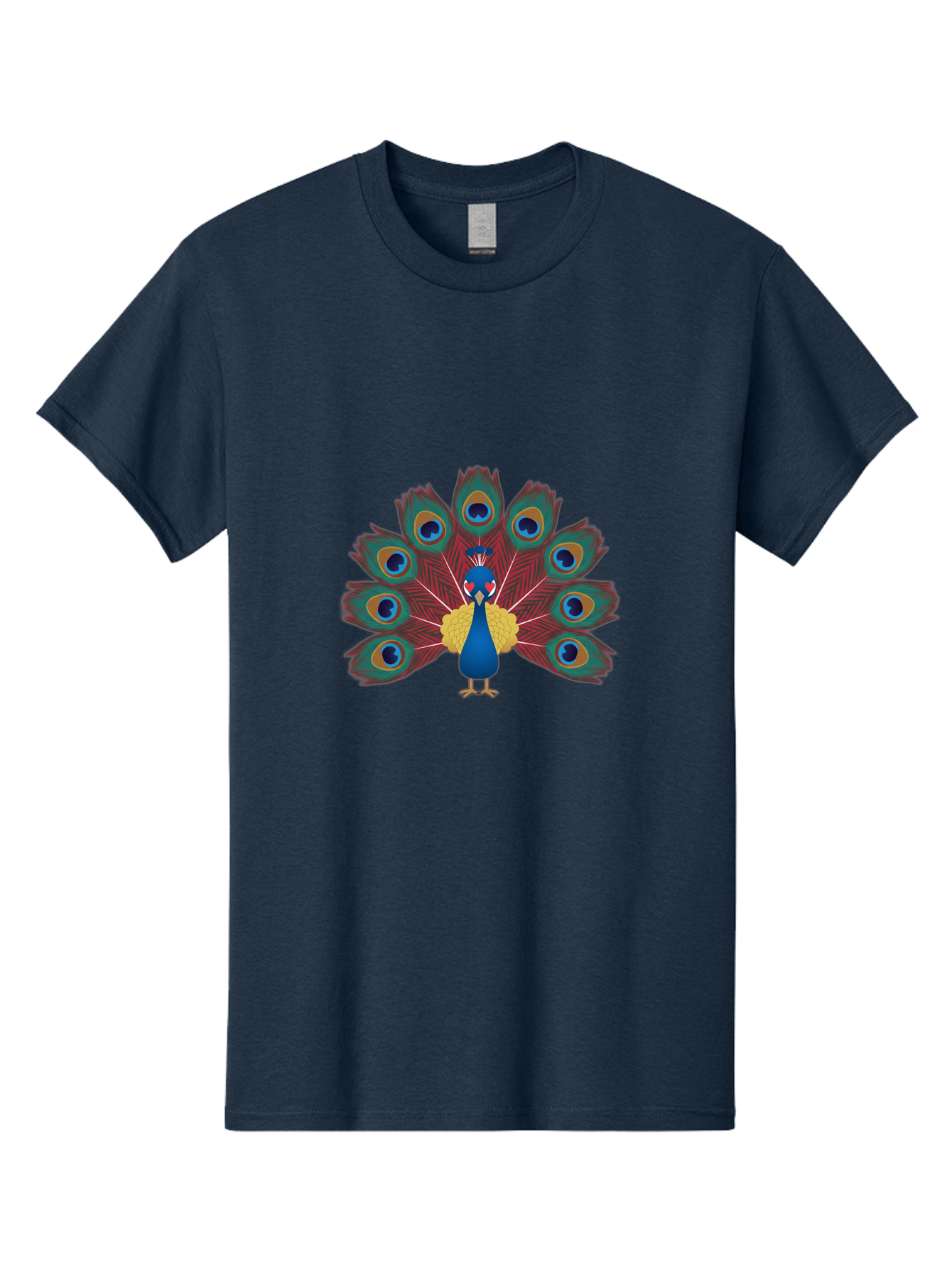 Peacock-1 Men'S Graphic Tee, 100% Cotton, Comfortable Casual Summer Wear, Machine Washable, Vintage Camera, Old Camera, Antique Camera, Black Camera, Classic Photography, Photography Equipment, Nostalgic Device, Film Camera, Camera Art Baj620