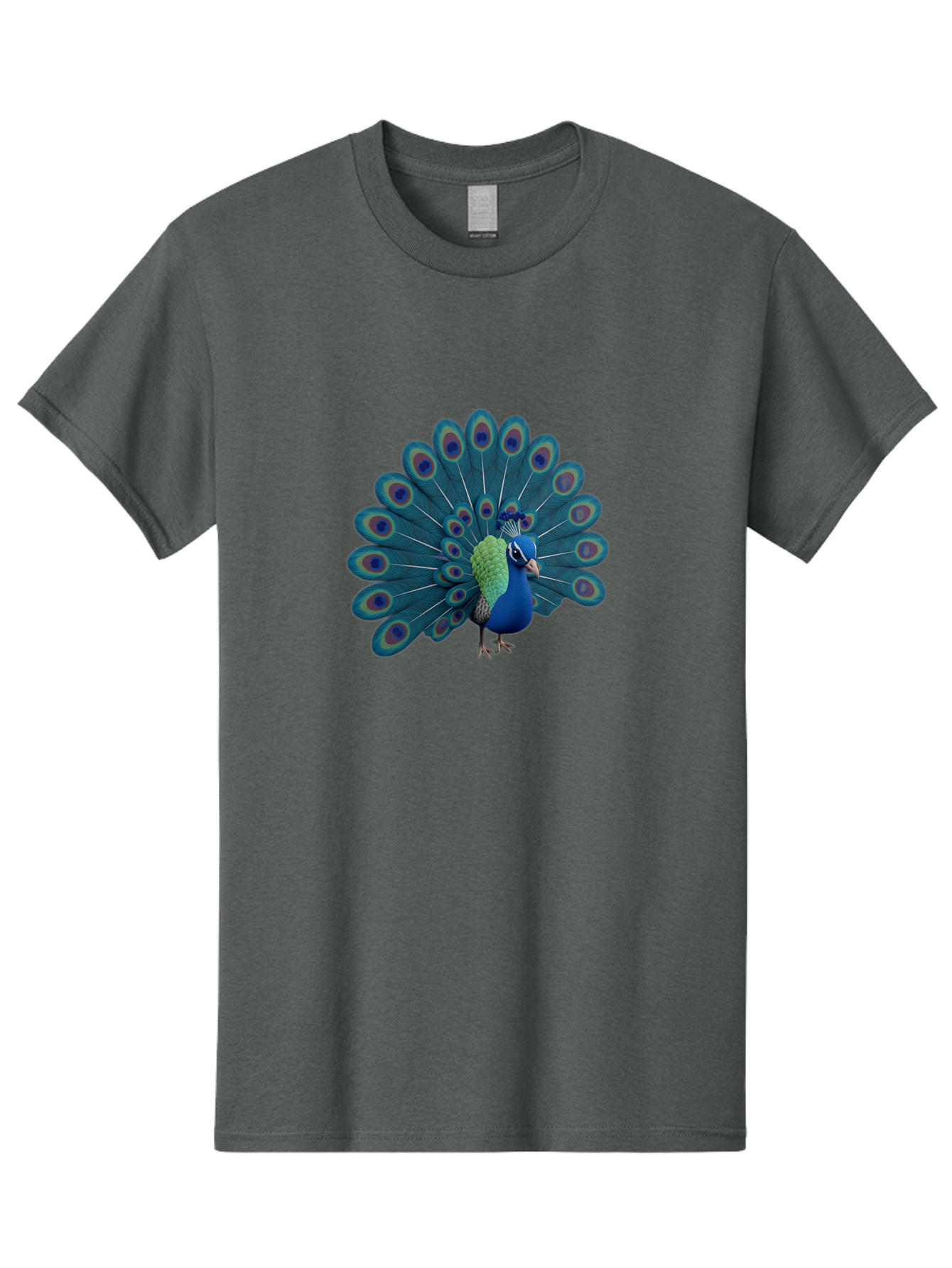Peacock-2 Men'S Graphic Tee, 100% Cotton, Comfortable Casual Summer Wear, Machine Washable, Vintage Camera, Old Camera, Antique Camera, Black Camera, Classic Photography, Photography Equipment, Nostalgic Device, Film Camera, Camera Art Baj621