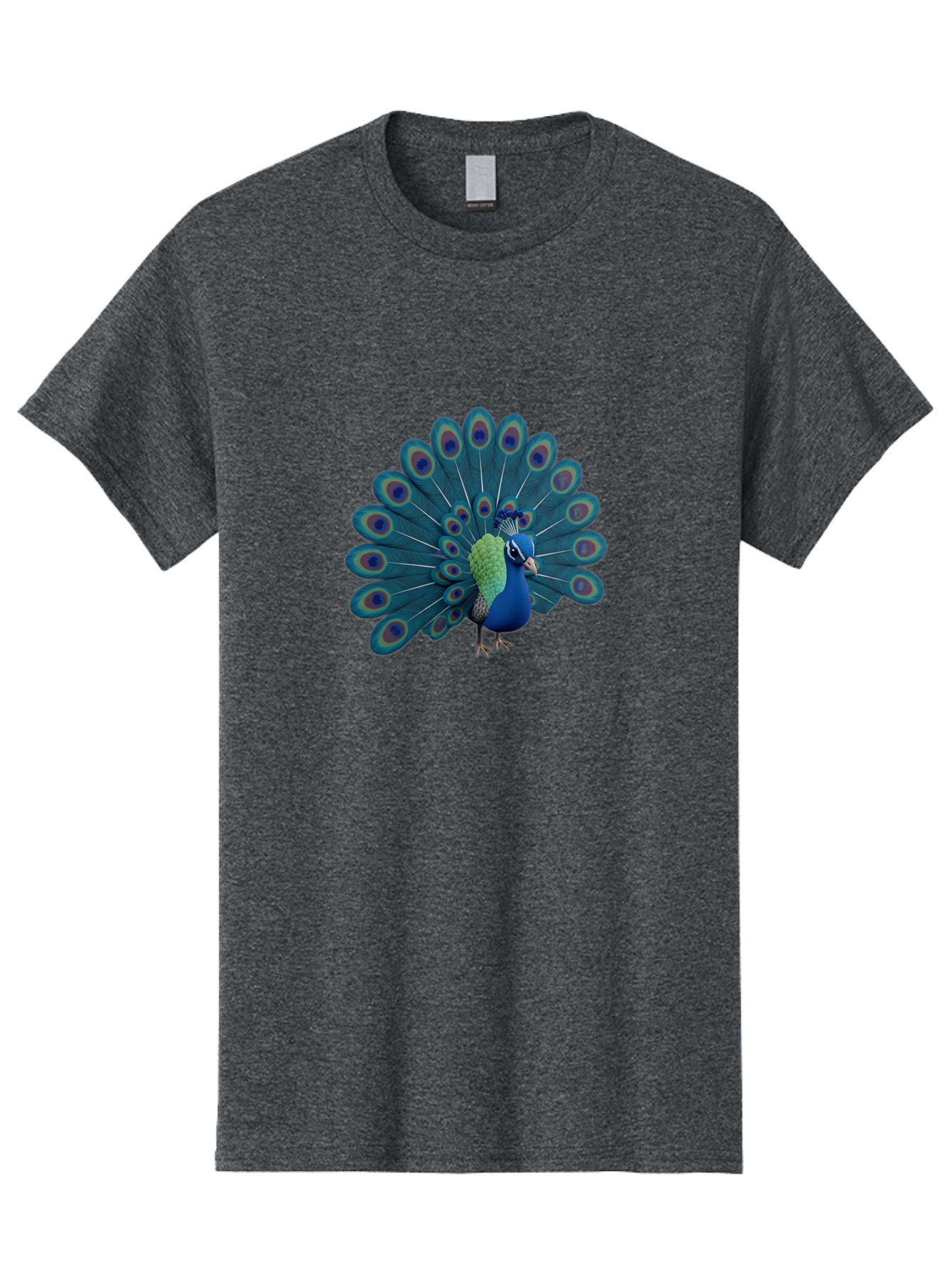 Peacock-2 Men'S Graphic Tee, 100% Cotton, Comfortable Casual Summer Wear, Machine Washable, Vintage Camera, Old Camera, Antique Camera, Black Camera, Classic Photography, Photography Equipment, Nostalgic Device, Film Camera, Camera Art Baj621