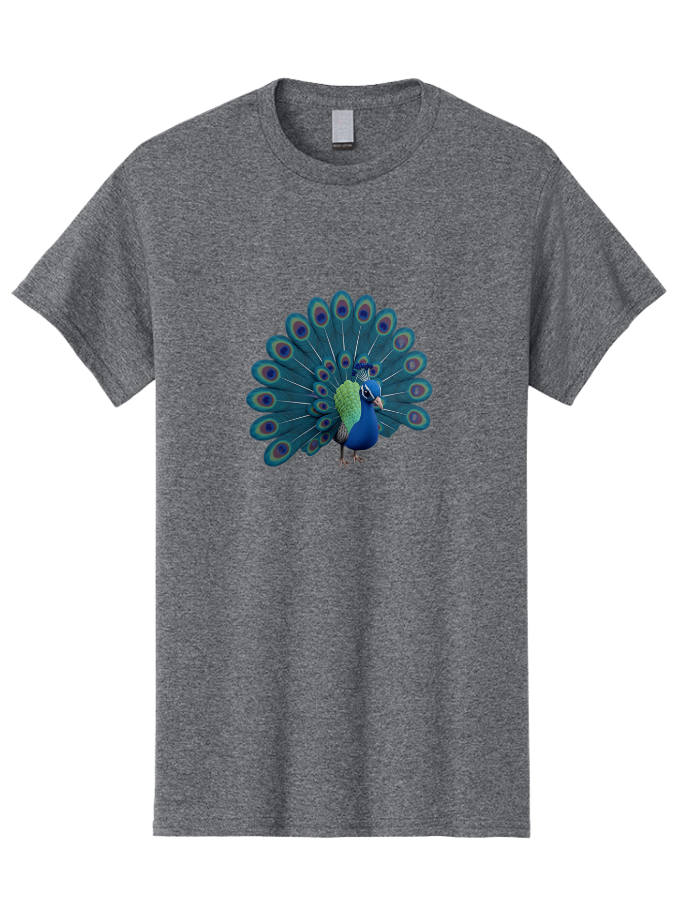Peacock-2 Men'S Graphic Tee, 100% Cotton, Comfortable Casual Summer Wear, Machine Washable, Vintage Camera, Old Camera, Antique Camera, Black Camera, Classic Photography, Photography Equipment, Nostalgic Device, Film Camera, Camera Art Baj621