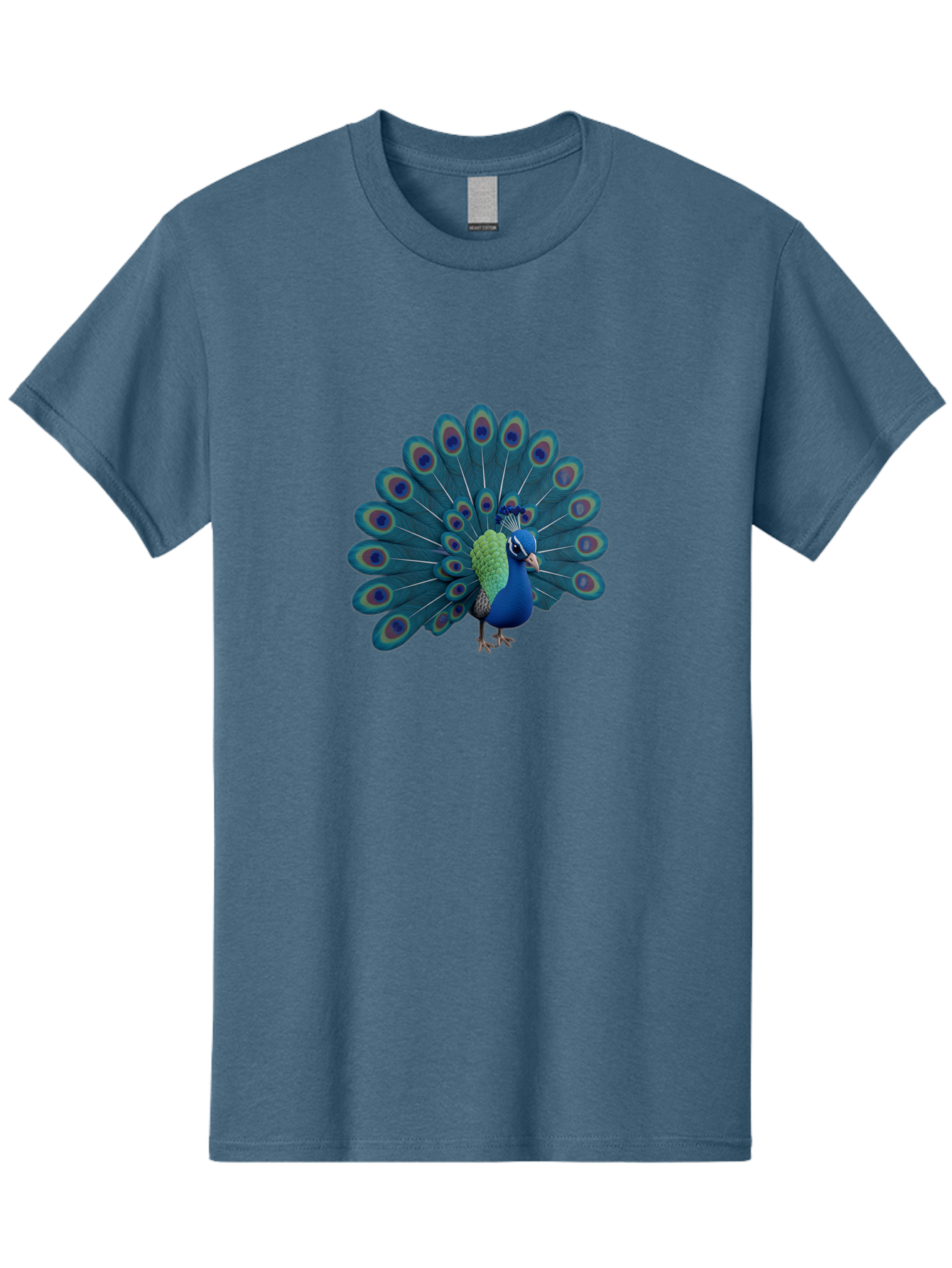 Peacock-2 Men'S Graphic Tee, 100% Cotton, Comfortable Casual Summer Wear, Machine Washable, Vintage Camera, Old Camera, Antique Camera, Black Camera, Classic Photography, Photography Equipment, Nostalgic Device, Film Camera, Camera Art Baj621