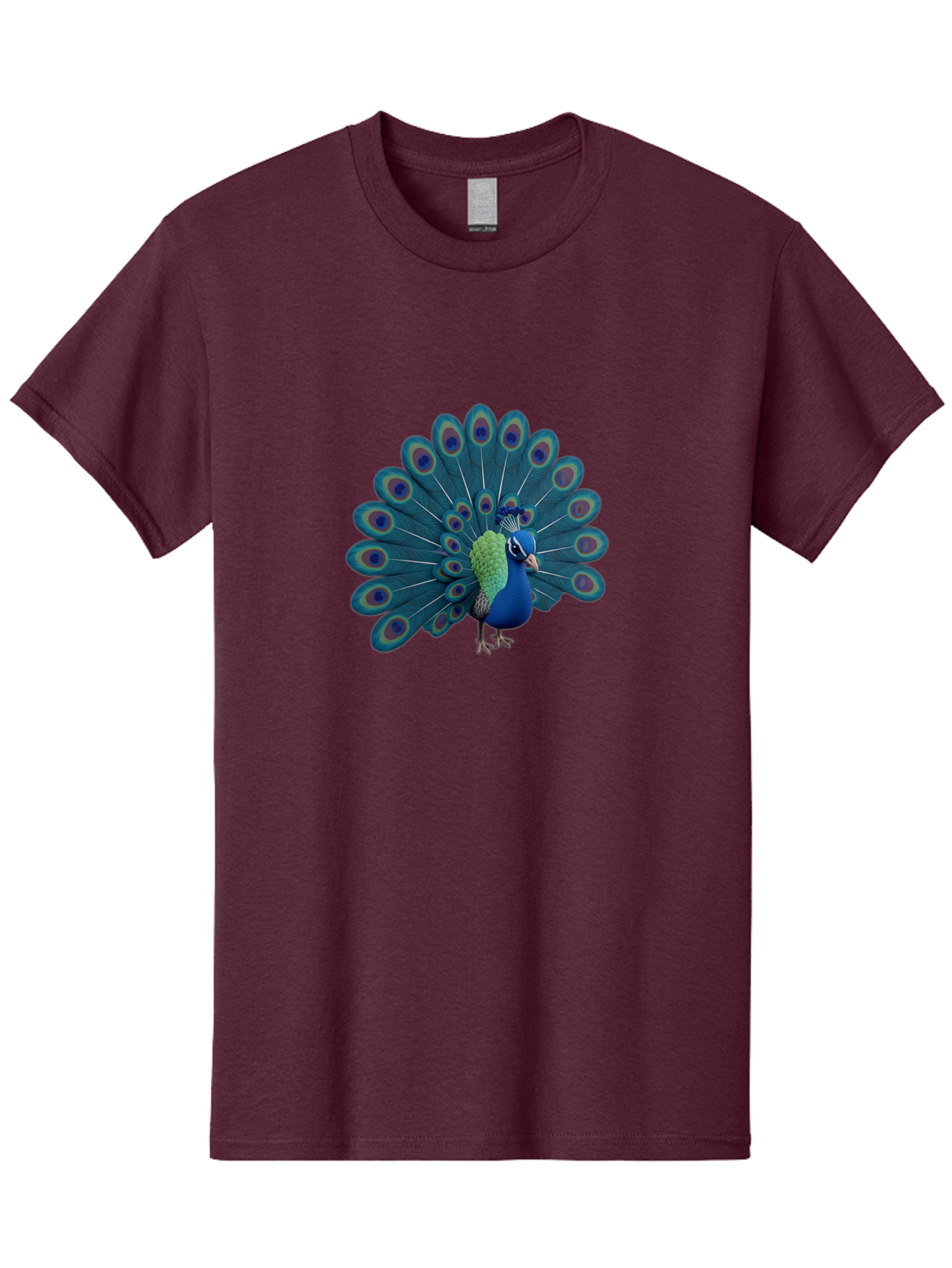 Peacock-2 Men'S Graphic Tee, 100% Cotton, Comfortable Casual Summer Wear, Machine Washable, Vintage Camera, Old Camera, Antique Camera, Black Camera, Classic Photography, Photography Equipment, Nostalgic Device, Film Camera, Camera Art Baj621