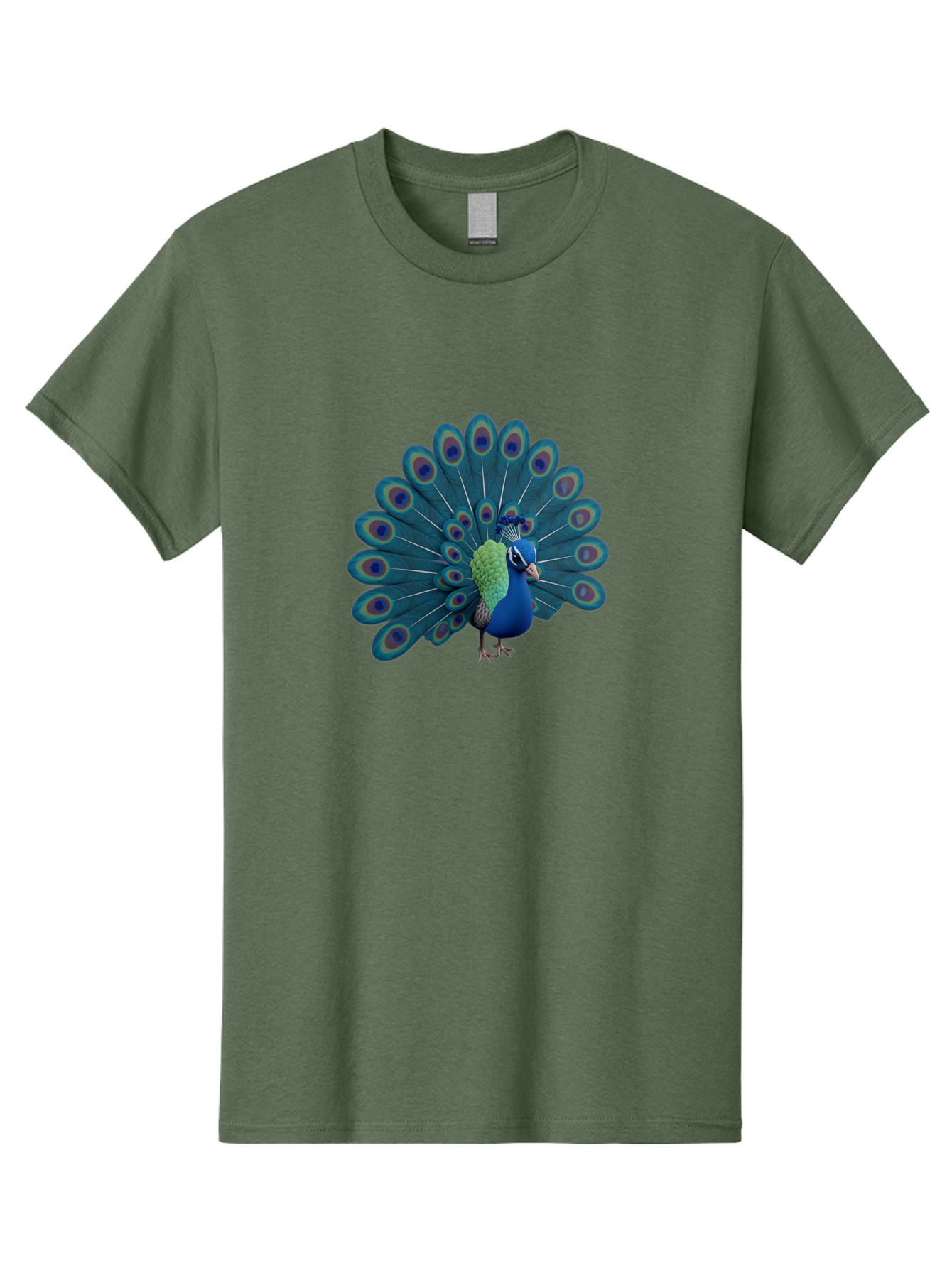 Peacock-2 Men'S Graphic Tee, 100% Cotton, Comfortable Casual Summer Wear, Machine Washable, Vintage Camera, Old Camera, Antique Camera, Black Camera, Classic Photography, Photography Equipment, Nostalgic Device, Film Camera, Camera Art Baj621