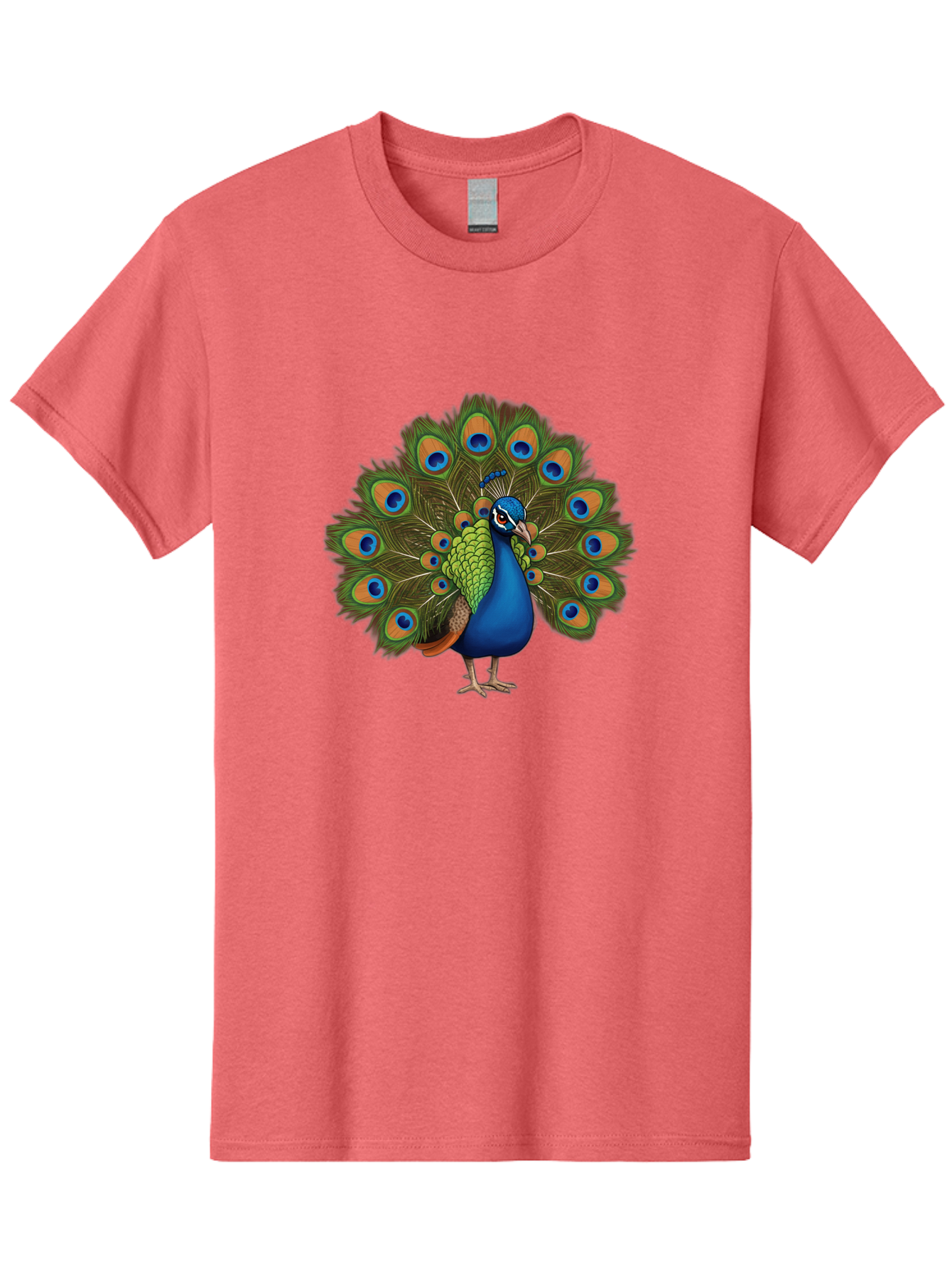 Peacock-3 Men'S Graphic Tee, 100% Cotton, Comfortable Casual Summer Wear, Machine Washable, Vintage Camera, Old Camera, Antique Camera, Black Camera, Classic Photography, Photography Equipment, Nostalgic Device, Film Camera, Camera Art Baj622