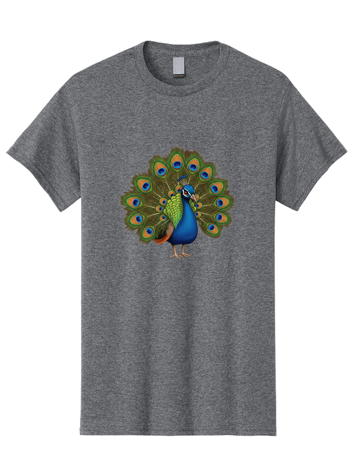 Peacock-3 Men'S Graphic Tee, 100% Cotton, Comfortable Casual Summer Wear, Machine Washable, Vintage Camera, Old Camera, Antique Camera, Black Camera, Classic Photography, Photography Equipment, Nostalgic Device, Film Camera, Camera Art Baj622