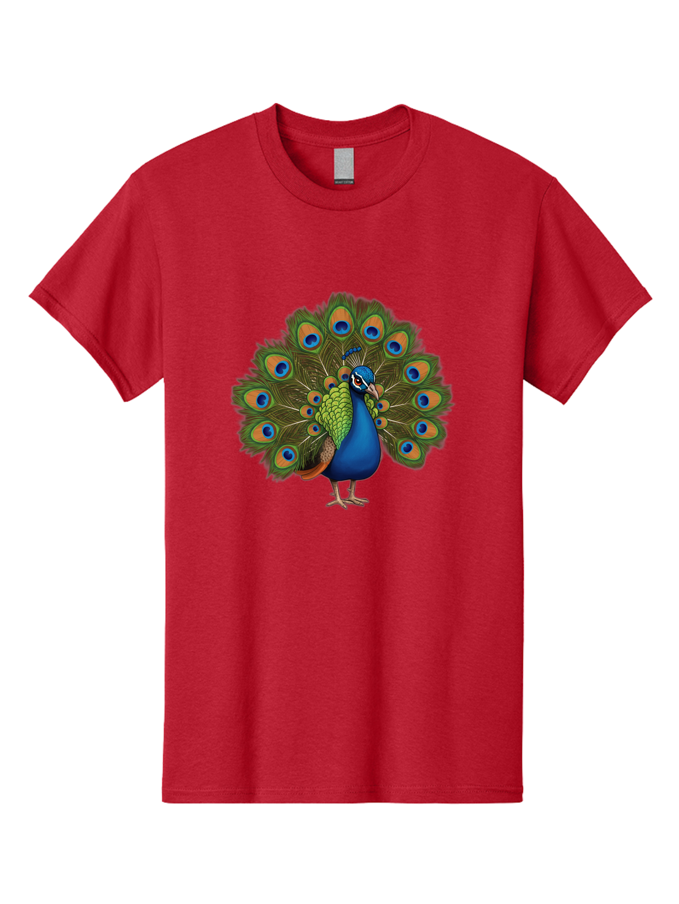 Peacock-3 Men'S Graphic Tee, 100% Cotton, Comfortable Casual Summer Wear, Machine Washable, Vintage Camera, Old Camera, Antique Camera, Black Camera, Classic Photography, Photography Equipment, Nostalgic Device, Film Camera, Camera Art Baj622