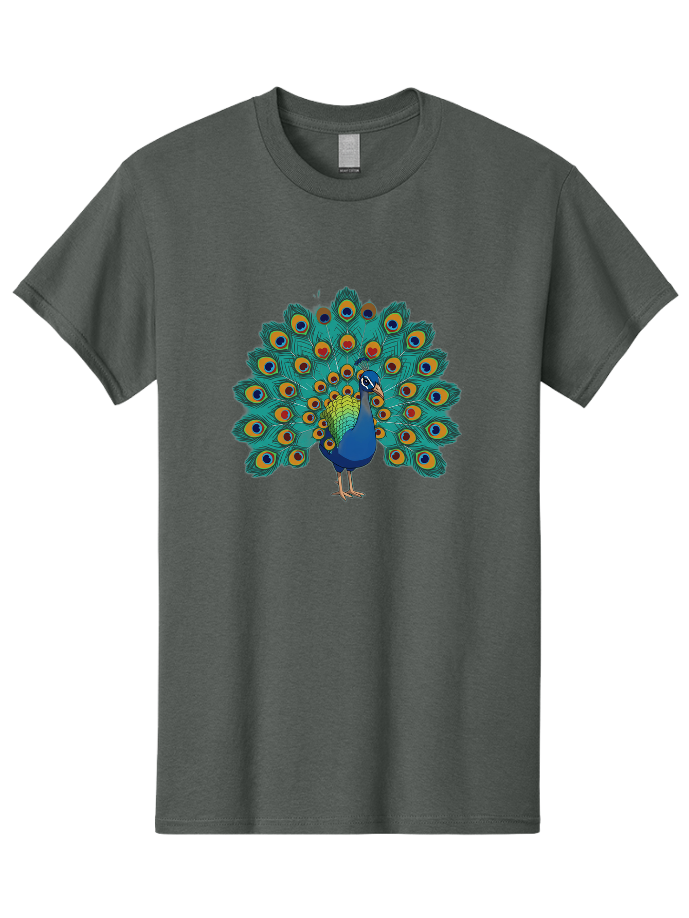Peacock-4 Men'S Graphic Tee, 100% Cotton, Comfortable Casual Summer Wear, Machine Washable, Vintage Camera, Old Camera, Antique Camera, Black Camera, Classic Photography, Photography Equipment, Nostalgic Device, Film Camera, Camera Art Baj623