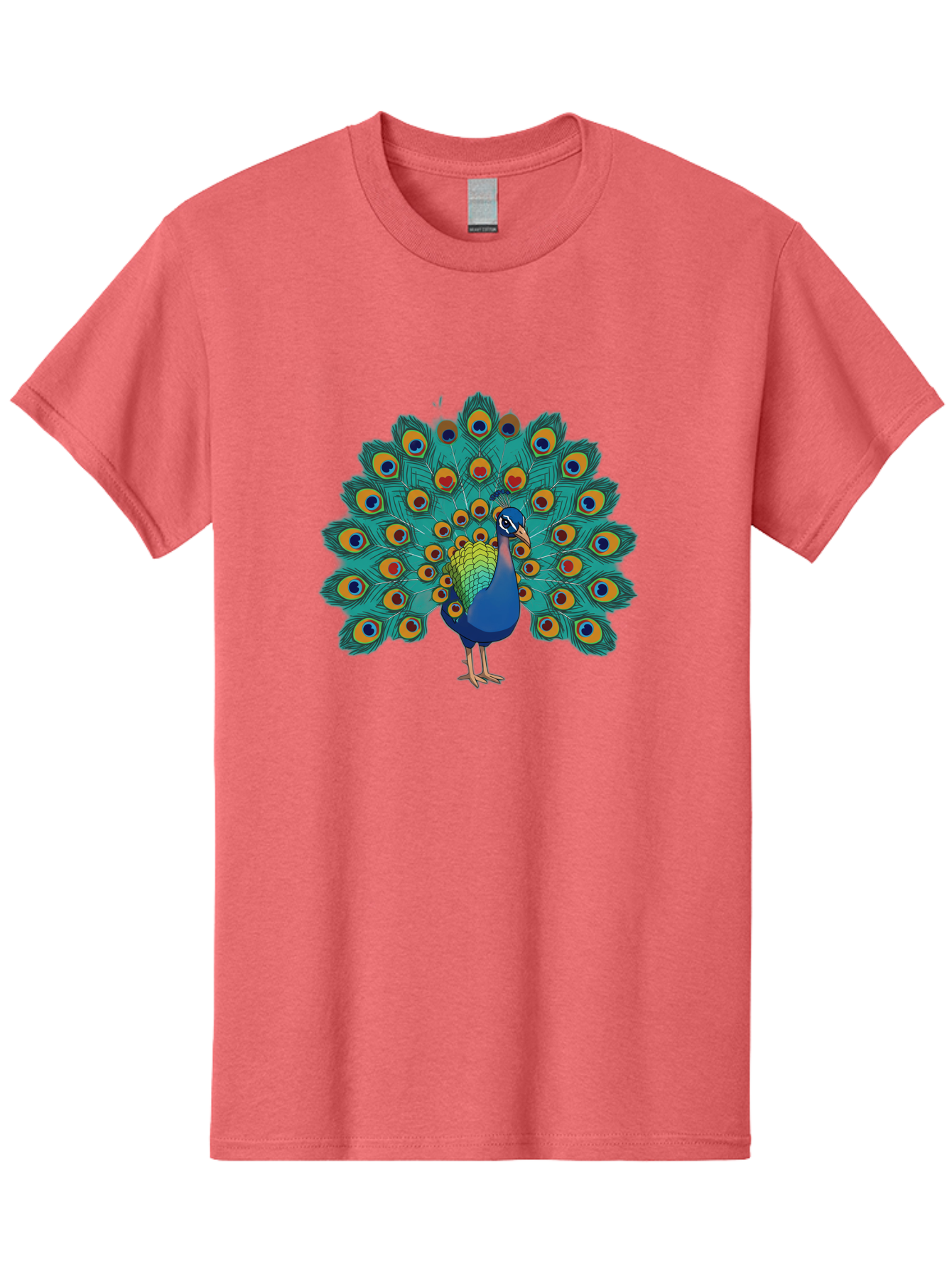 Peacock-4 Men'S Graphic Tee, 100% Cotton, Comfortable Casual Summer Wear, Machine Washable, Vintage Camera, Old Camera, Antique Camera, Black Camera, Classic Photography, Photography Equipment, Nostalgic Device, Film Camera, Camera Art Baj623