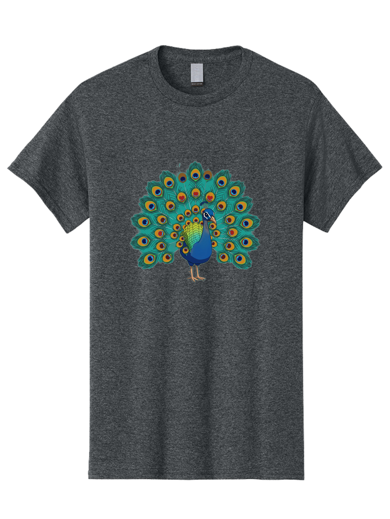 Peacock-4 Men'S Graphic Tee, 100% Cotton, Comfortable Casual Summer Wear, Machine Washable, Vintage Camera, Old Camera, Antique Camera, Black Camera, Classic Photography, Photography Equipment, Nostalgic Device, Film Camera, Camera Art Baj623