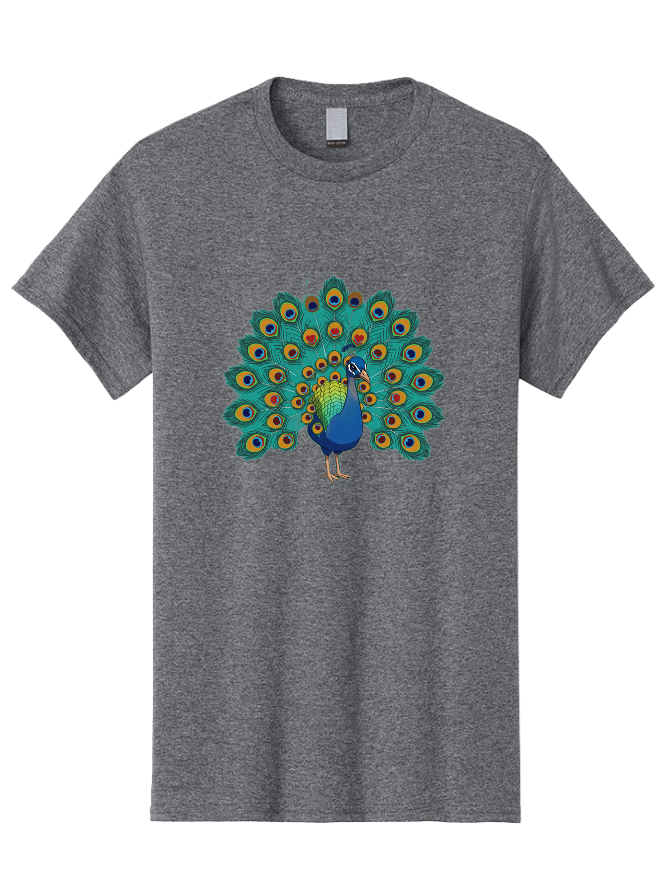 Peacock-4 Men'S Graphic Tee, 100% Cotton, Comfortable Casual Summer Wear, Machine Washable, Vintage Camera, Old Camera, Antique Camera, Black Camera, Classic Photography, Photography Equipment, Nostalgic Device, Film Camera, Camera Art Baj623