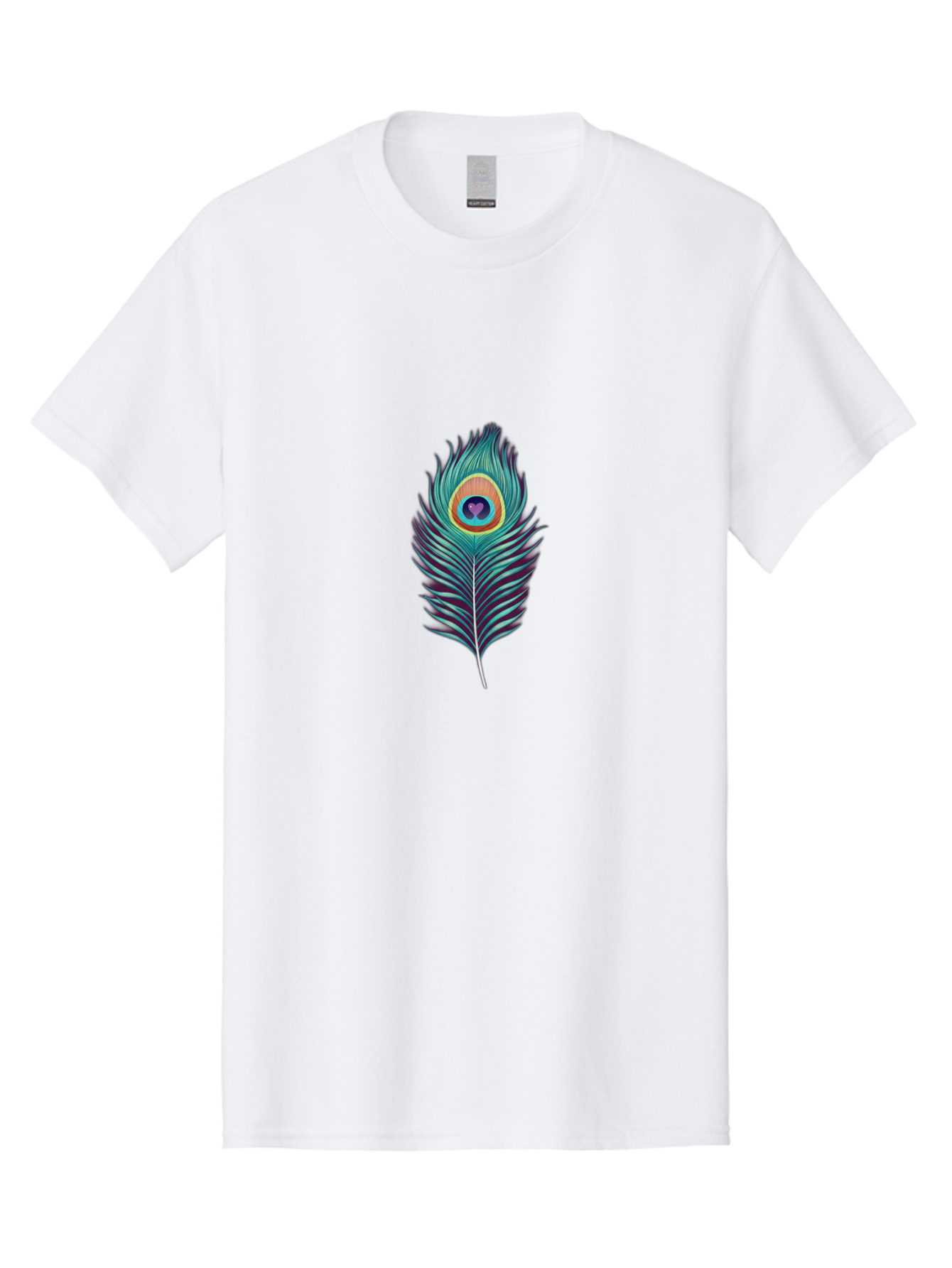 Peacock-Feather-1 Men'S Graphic Tee, 100% Cotton, Comfortable Casual Summer Wear, Machine Washable, Vintage Camera, Old Camera, Antique Camera, Black Camera, Classic Photography, Photography Equipment, Nostalgic Device, Film Camera, Camera Art Baj625