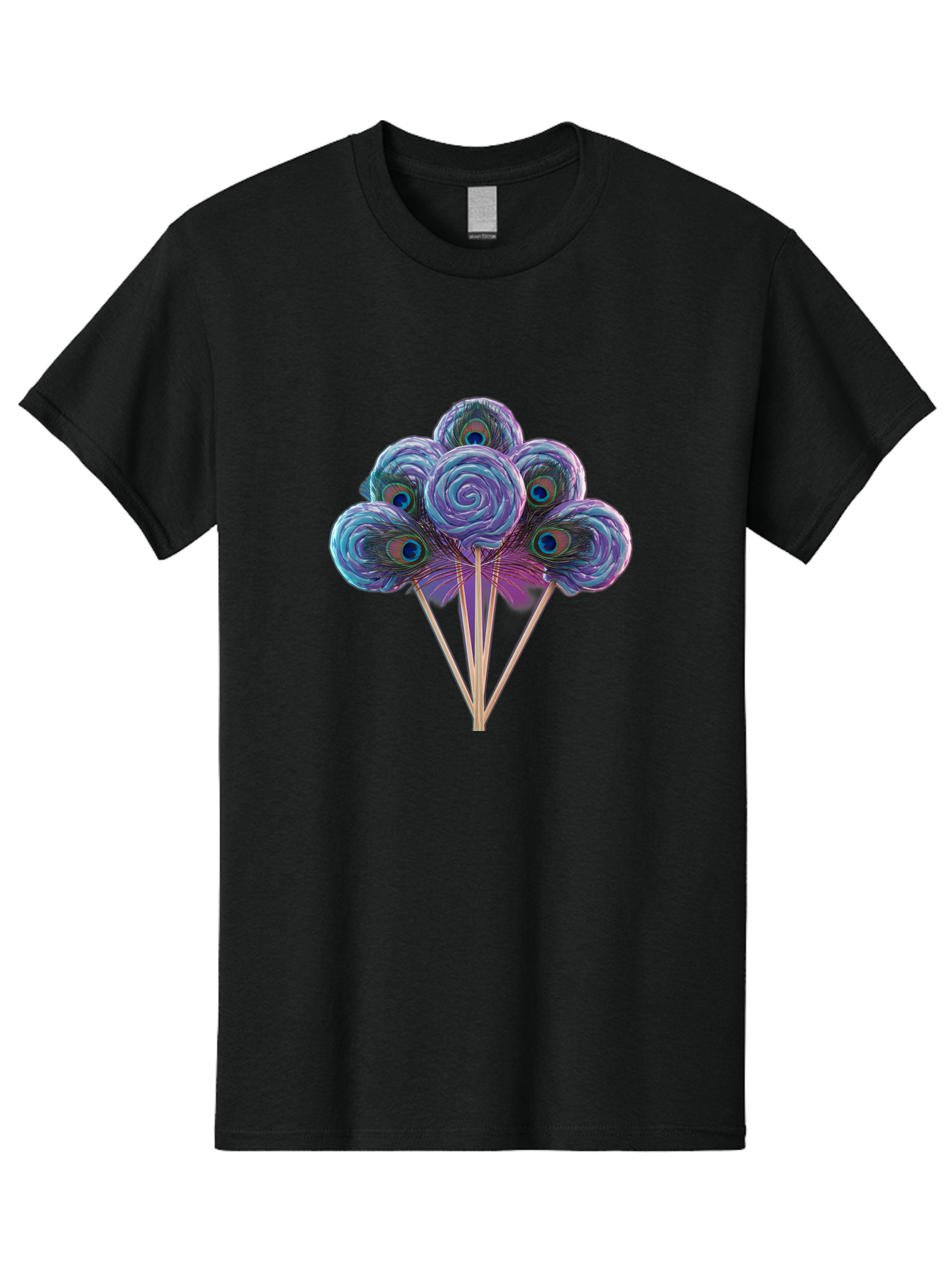 Peacock-Feather-Lollipops Men'S Graphic Tee, 100% Cotton, Comfortable Casual Summer Wear, Machine Washable, Vintage Camera, Old Camera, Antique Camera, Black Camera, Classic Photography, Photography Equipment, Nostalgic Device, Film Camera, Baj627