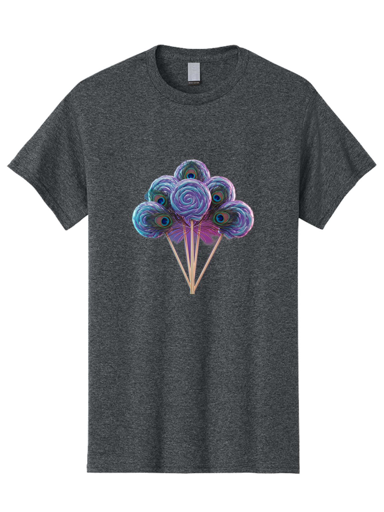 Peacock-Feather-Lollipops Men'S Graphic Tee, 100% Cotton, Comfortable Casual Summer Wear, Machine Washable, Vintage Camera, Old Camera, Antique Camera, Black Camera, Classic Photography, Photography Equipment, Nostalgic Device, Film Camera, Baj627