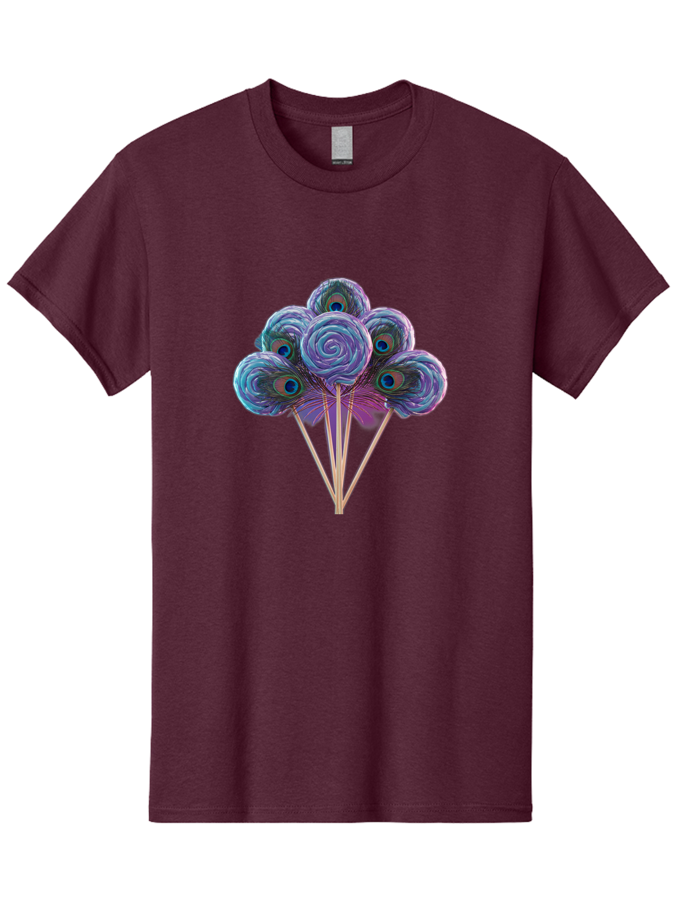 Peacock-Feather-Lollipops Men'S Graphic Tee, 100% Cotton, Comfortable Casual Summer Wear, Machine Washable, Vintage Camera, Old Camera, Antique Camera, Black Camera, Classic Photography, Photography Equipment, Nostalgic Device, Film Camera, Baj627