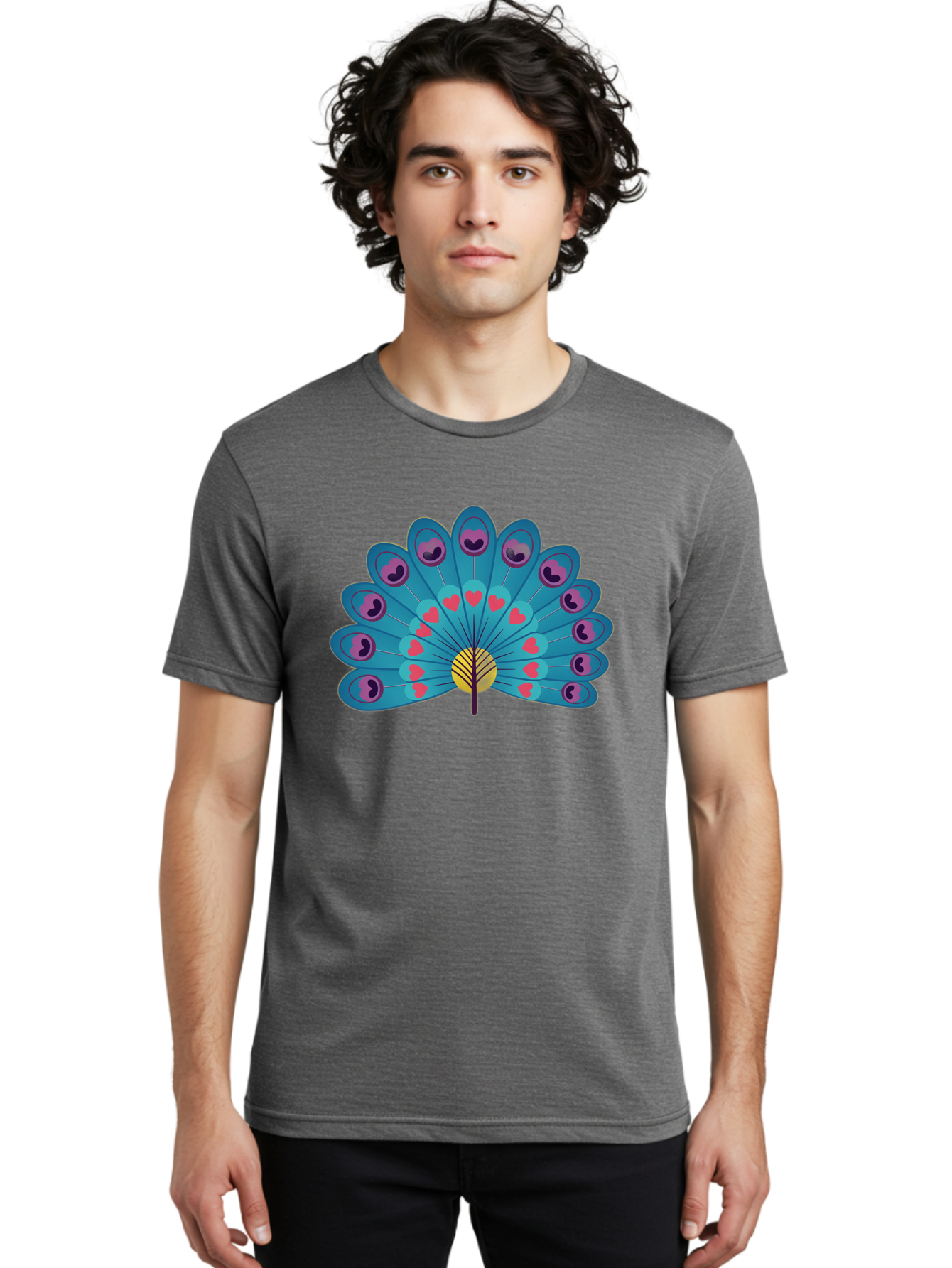 Peacock-Feather Men'S Graphic Tee, 100% Cotton, Comfortable Casual Summer Wear, Machine Washable, Vintage Camera, Old Camera, Antique Camera, Black Camera, Classic Photography, Photography Equipment, Nostalgic Device, Film Camera, Camera Art Baj628