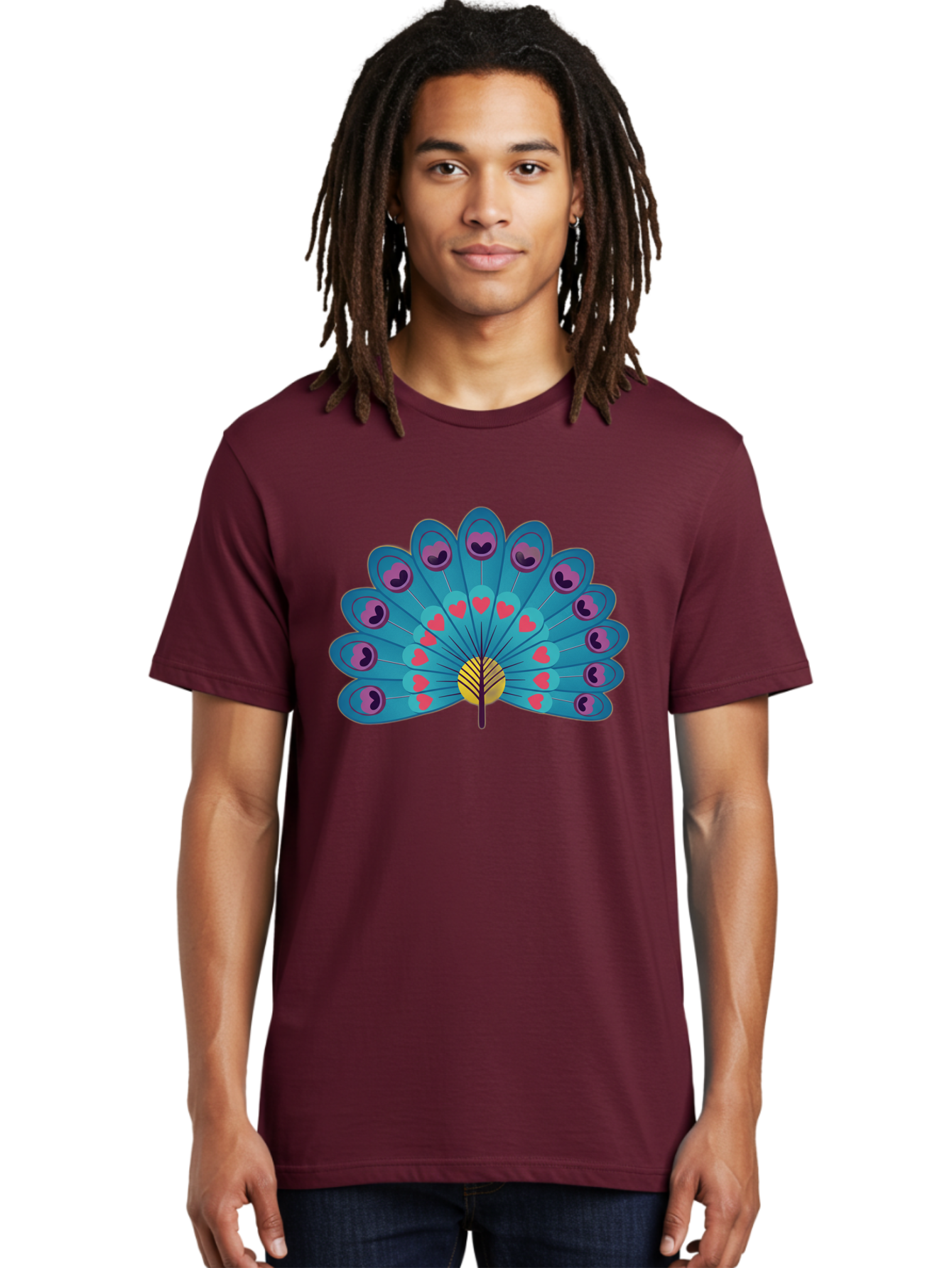 Peacock-Feather Men'S Graphic Tee, 100% Cotton, Comfortable Casual Summer Wear, Machine Washable, Vintage Camera, Old Camera, Antique Camera, Black Camera, Classic Photography, Photography Equipment, Nostalgic Device, Film Camera, Camera Art Baj628