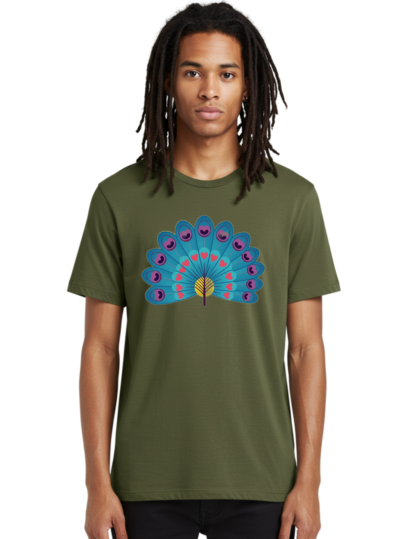 Peacock-Feather Men'S Graphic Tee, 100% Cotton, Comfortable Casual Summer Wear, Machine Washable, Vintage Camera, Old Camera, Antique Camera, Black Camera, Classic Photography, Photography Equipment, Nostalgic Device, Film Camera, Camera Art Baj628
