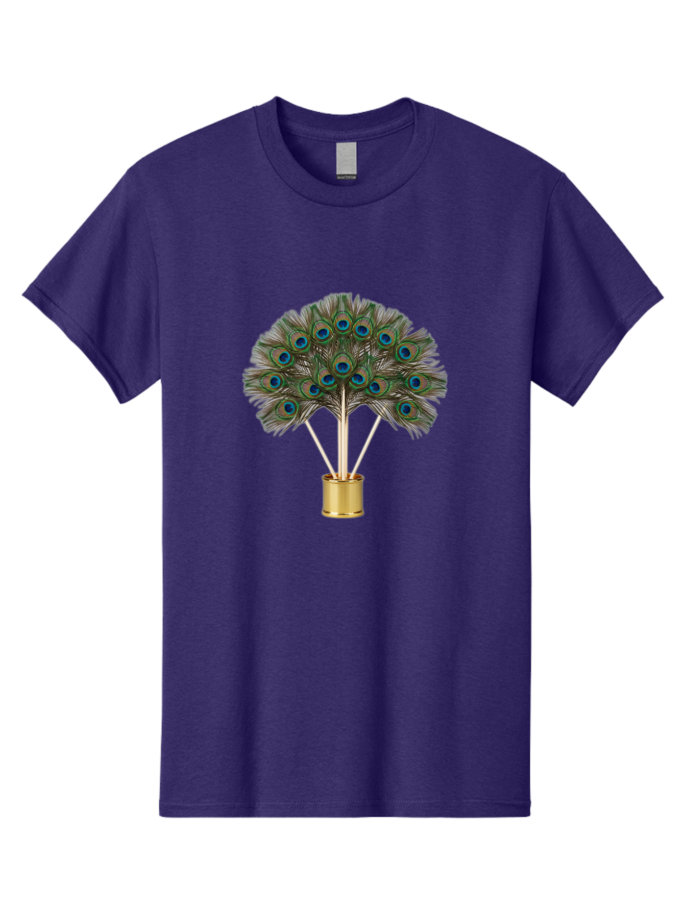 Peacock-Feathers-Arrangement Men'S Graphic Tee, 100% Cotton, Comfortable Casual Summer Wear, Machine Washable, Vintage Camera, Old Camera, Antique Camera, Black Camera, Classic Photography, Photography Equipment, Nostalgic Device, Film Camera, Baj630