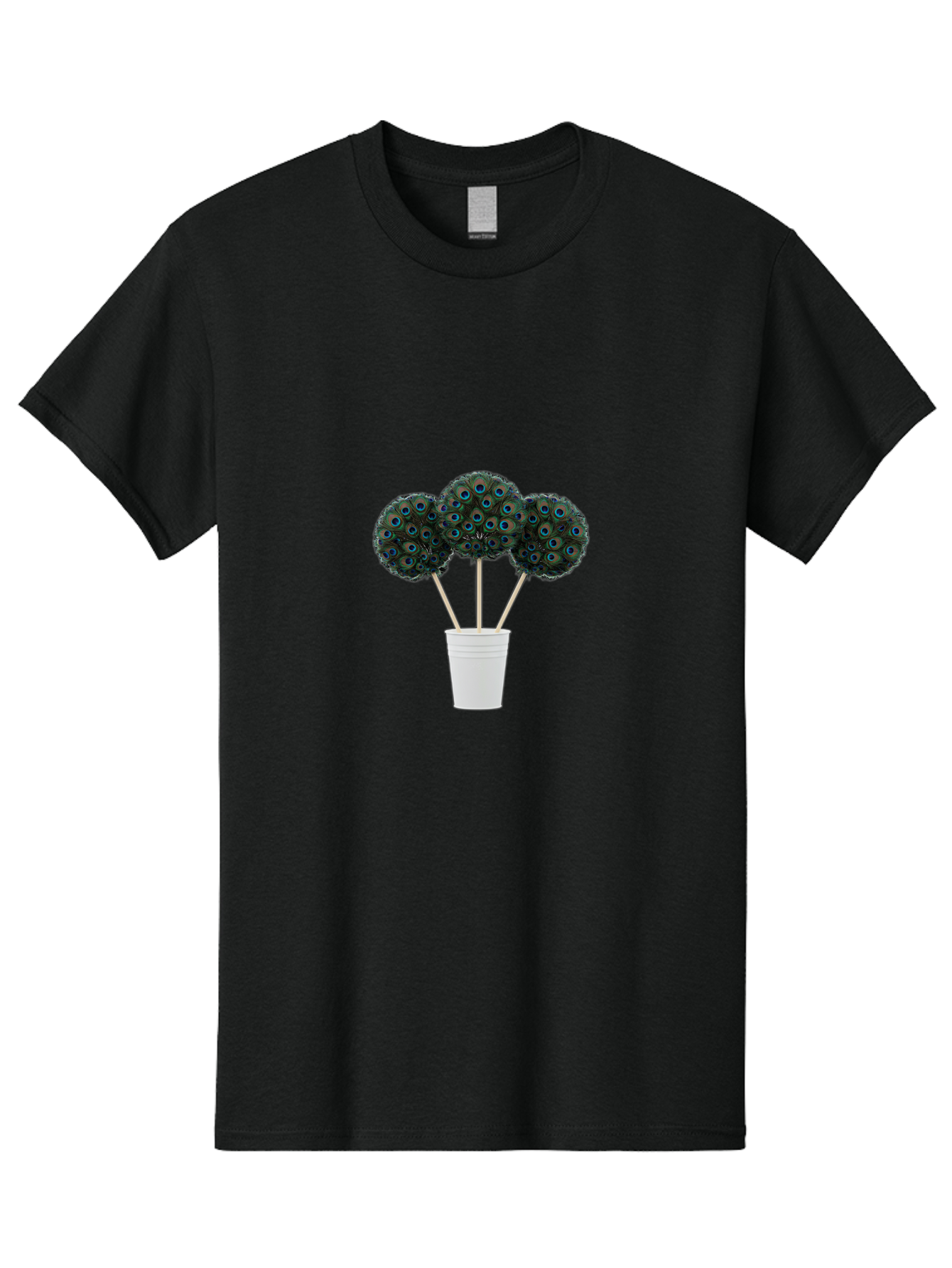Peacock-Feathers Men'S Graphic Tee, 100% Cotton, Comfortable Casual Summer Wear, Machine Washable, Vintage Camera, Old Camera, Antique Camera, Black Camera, Classic Photography, Photography Equipment, Nostalgic Device, Film Camera, Camera Art Baj632