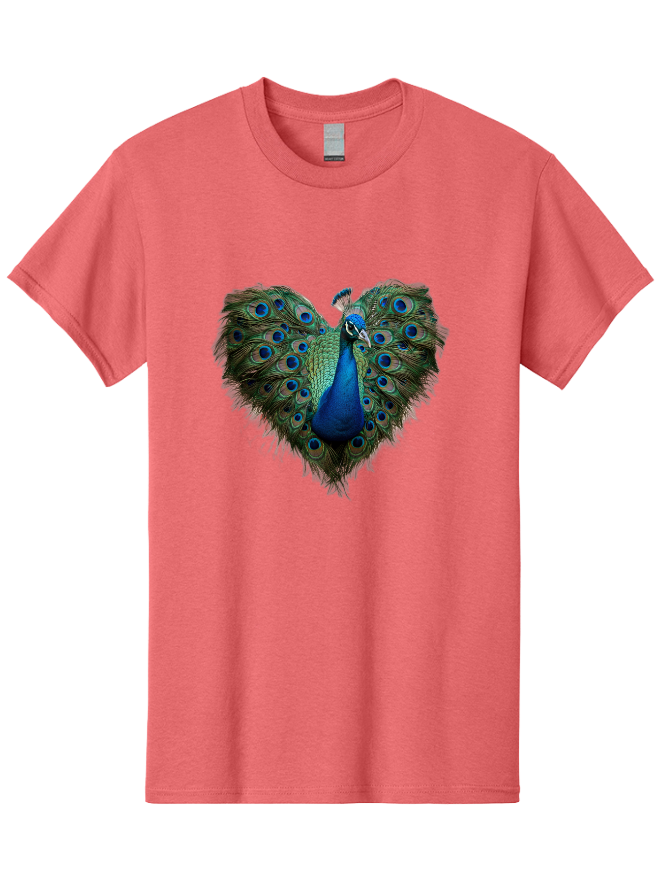 Peacock-Heart Men'S Graphic Tee, 100% Cotton, Comfortable Casual Summer Wear, Machine Washable, Vintage Camera, Old Camera, Antique Camera, Black Camera, Classic Photography, Photography Equipment, Nostalgic Device, Film Camera, Camera Art Baj633