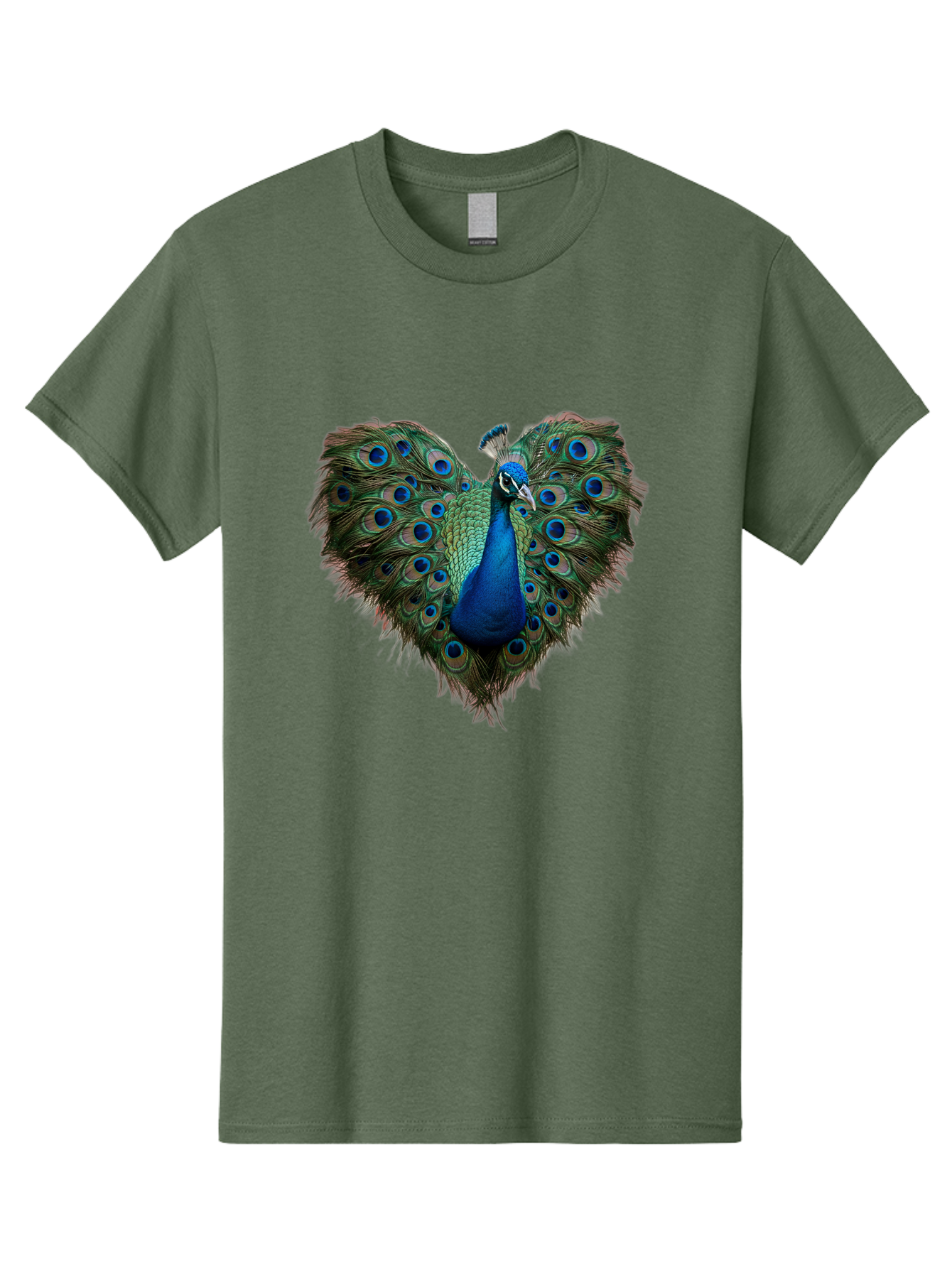 Peacock-Heart Men'S Graphic Tee, 100% Cotton, Comfortable Casual Summer Wear, Machine Washable, Vintage Camera, Old Camera, Antique Camera, Black Camera, Classic Photography, Photography Equipment, Nostalgic Device, Film Camera, Camera Art Baj633
