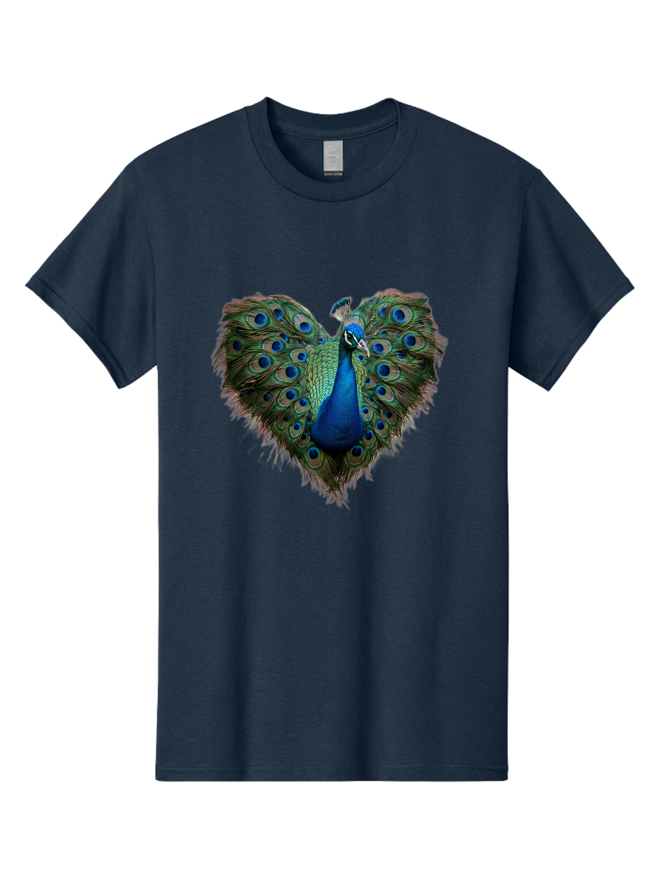 Peacock-Heart Men'S Graphic Tee, 100% Cotton, Comfortable Casual Summer Wear, Machine Washable, Vintage Camera, Old Camera, Antique Camera, Black Camera, Classic Photography, Photography Equipment, Nostalgic Device, Film Camera, Camera Art Baj633