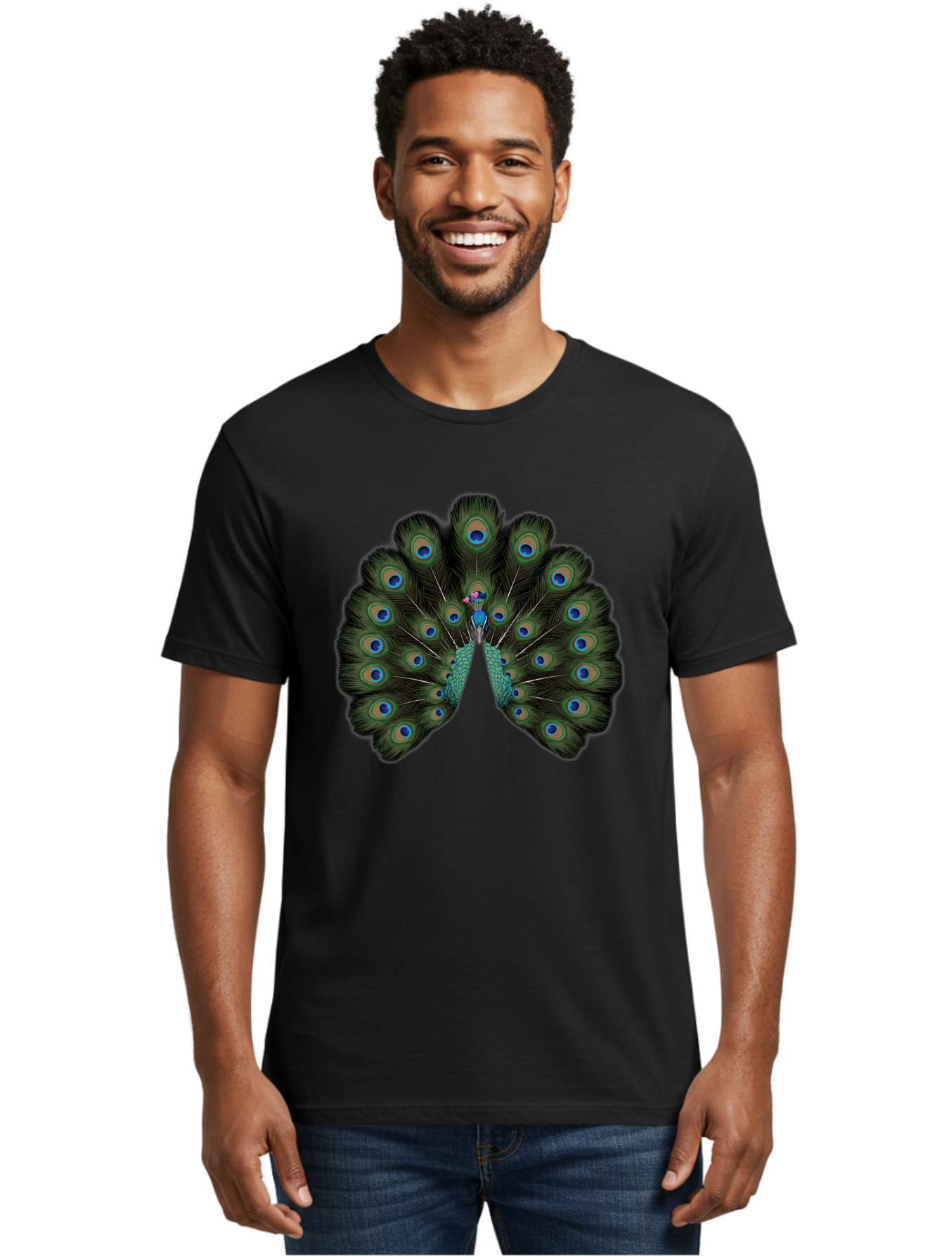 Peacock-Tail Men'S Graphic Tee, 100% Cotton, Comfortable Casual Summer Wear, Machine Washable, Vintage Camera, Old Camera, Antique Camera, Black Camera, Classic Photography, Photography Equipment, Nostalgic Device, Film Camera, Camera Art Baj634