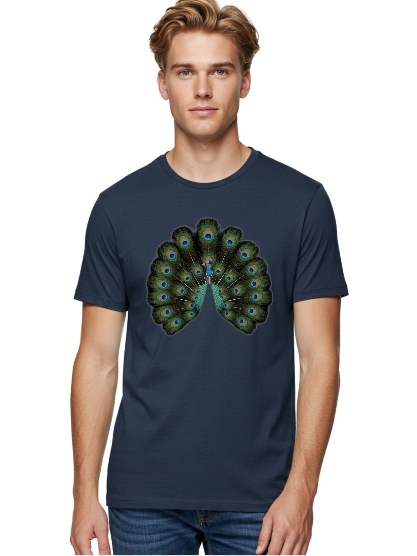 Peacock-Tail Men'S Graphic Tee, 100% Cotton, Comfortable Casual Summer Wear, Machine Washable, Vintage Camera, Old Camera, Antique Camera, Black Camera, Classic Photography, Photography Equipment, Nostalgic Device, Film Camera, Camera Art Baj634