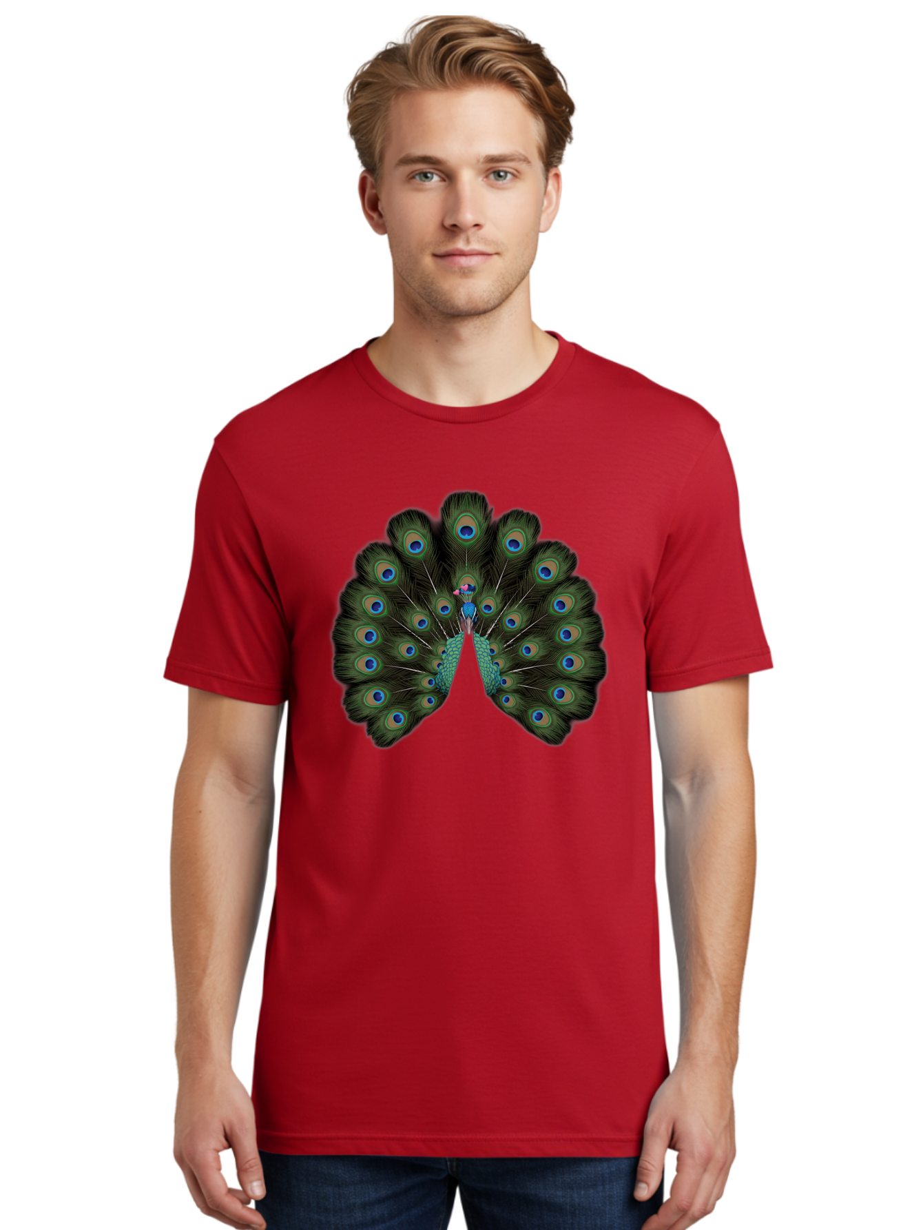 Peacock-Tail Men'S Graphic Tee, 100% Cotton, Comfortable Casual Summer Wear, Machine Washable, Vintage Camera, Old Camera, Antique Camera, Black Camera, Classic Photography, Photography Equipment, Nostalgic Device, Film Camera, Camera Art Baj634