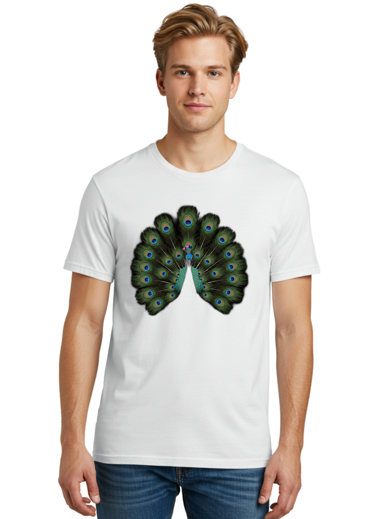Peacock-Tail Men'S Graphic Tee, 100% Cotton, Comfortable Casual Summer Wear, Machine Washable, Vintage Camera, Old Camera, Antique Camera, Black Camera, Classic Photography, Photography Equipment, Nostalgic Device, Film Camera, Camera Art Baj634