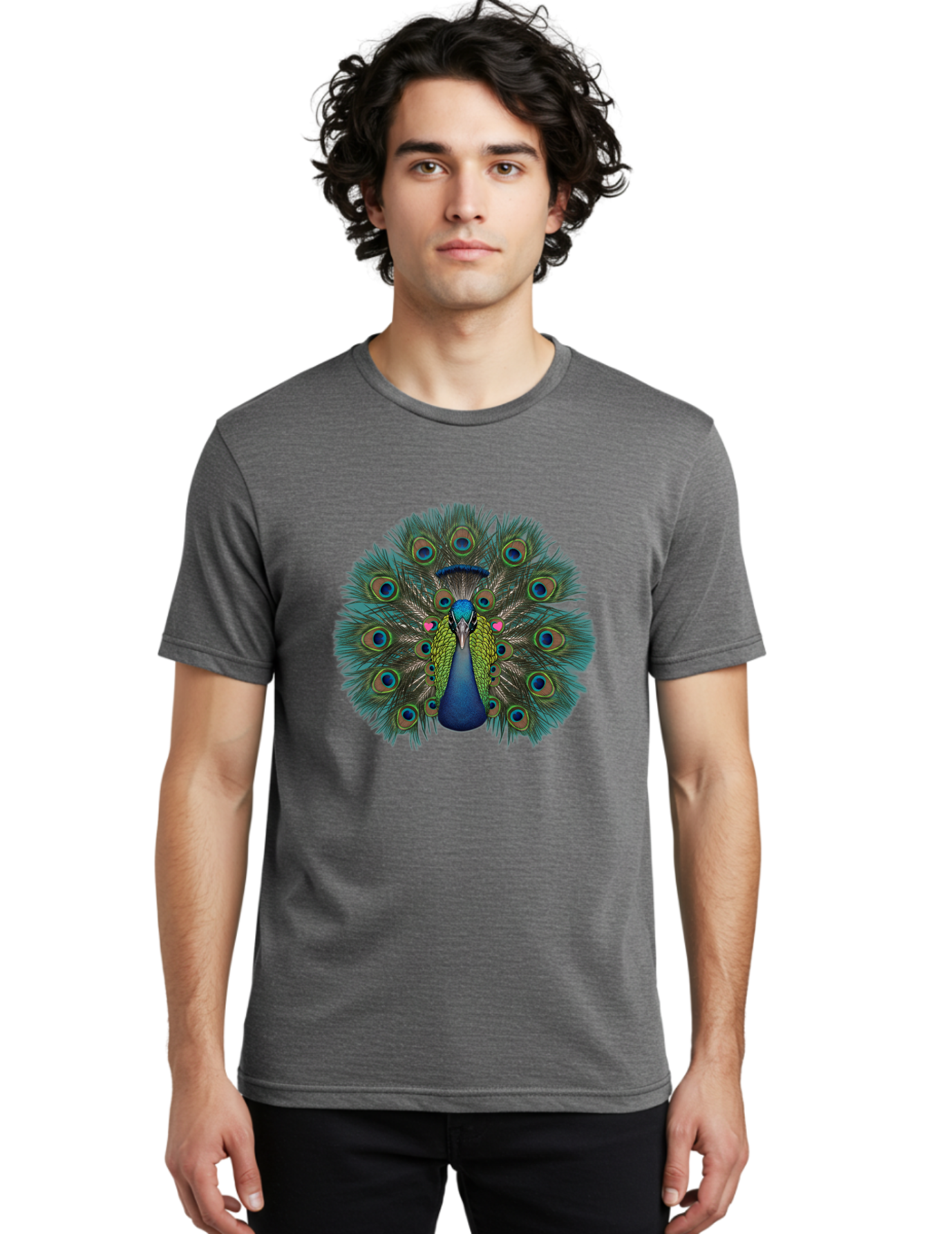 Peacock Men'S Graphic Tee, 100% Cotton, Comfortable Casual Summer Wear, Machine Washable, Vintage Camera, Old Camera, Antique Camera, Black Camera, Classic Photography, Photography Equipment, Nostalgic Device, Film Camera, Camera Art Baj635