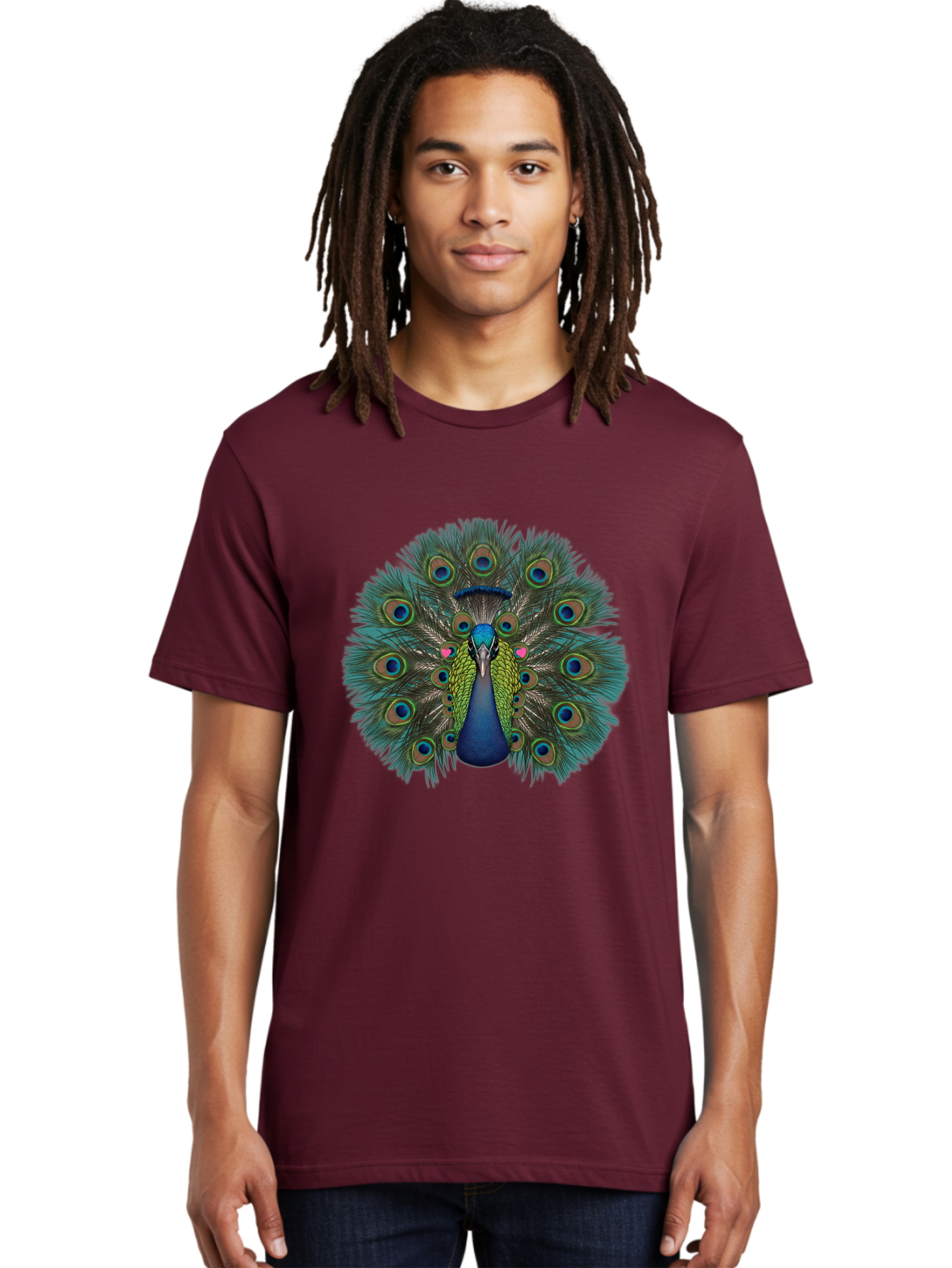 Peacock Men'S Graphic Tee, 100% Cotton, Comfortable Casual Summer Wear, Machine Washable, Vintage Camera, Old Camera, Antique Camera, Black Camera, Classic Photography, Photography Equipment, Nostalgic Device, Film Camera, Camera Art Baj635