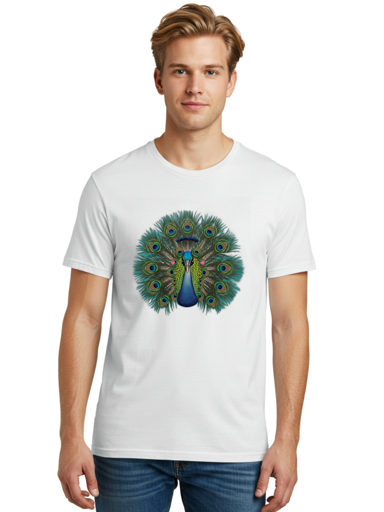 Peacock Men'S Graphic Tee, 100% Cotton, Comfortable Casual Summer Wear, Machine Washable, Vintage Camera, Old Camera, Antique Camera, Black Camera, Classic Photography, Photography Equipment, Nostalgic Device, Film Camera, Camera Art Baj635