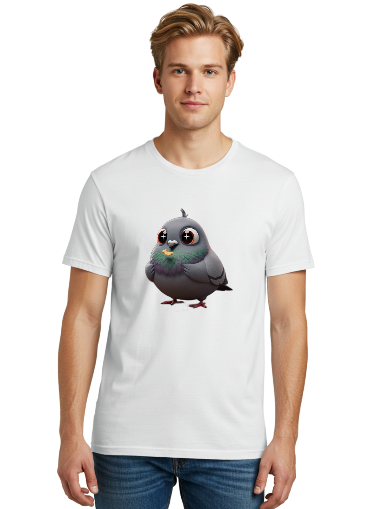 Pigeon-1 Men'S Graphic Tee, 100% Cotton, Comfortable Casual Summer Wear, Machine Washable, Vintage Camera, Old Camera, Antique Camera, Black Camera, Classic Photography, Photography Equipment, Nostalgic Device, Film Camera, Camera Art Baj636