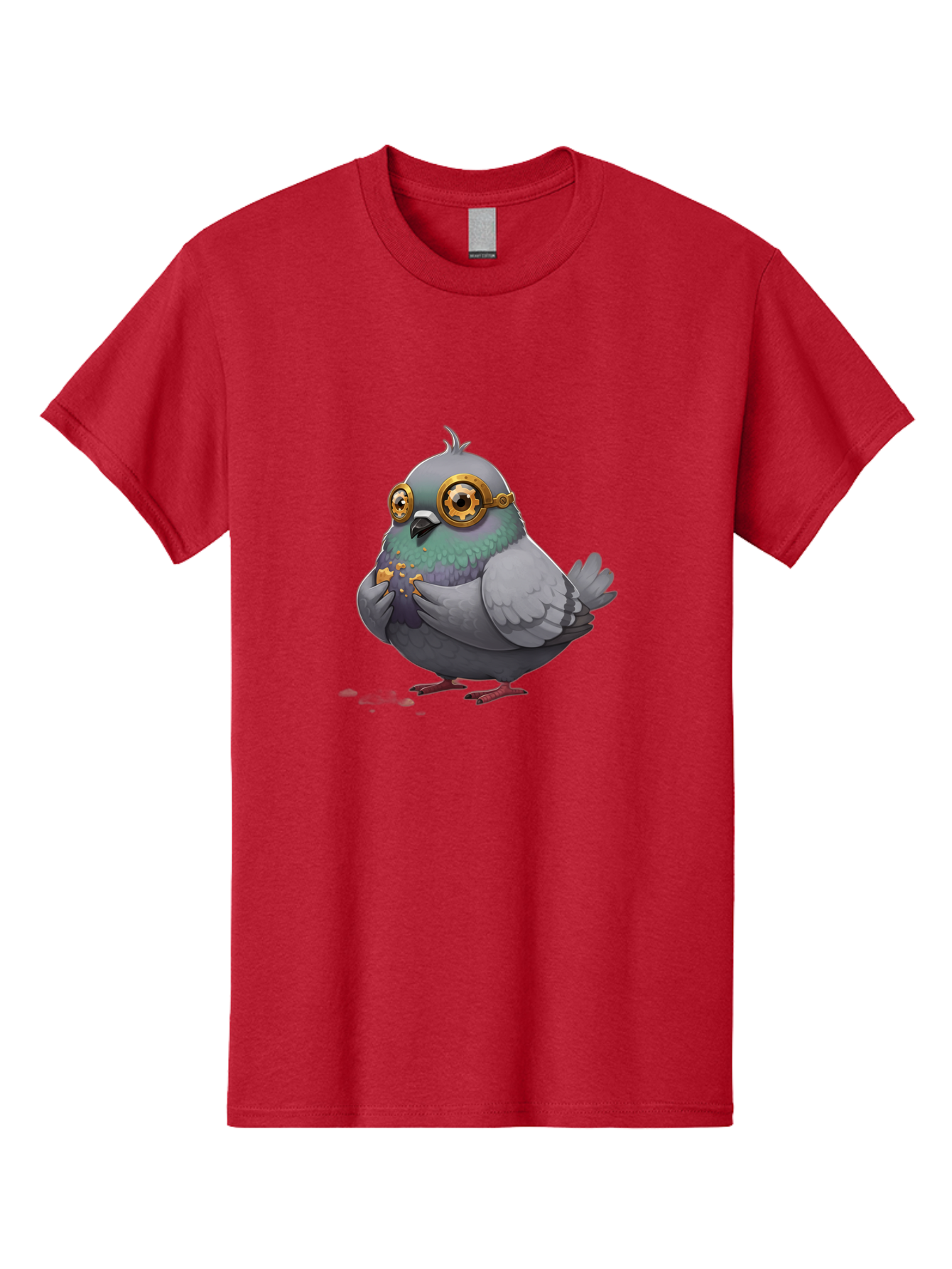 Pigeon-Goggles Men'S Graphic Tee, 100% Cotton, Comfortable Casual Summer Wear, Machine Washable, Vintage Camera, Old Camera, Antique Camera, Black Camera, Classic Photography, Photography Equipment, Nostalgic Device, Film Camera, Camera Art Baj640