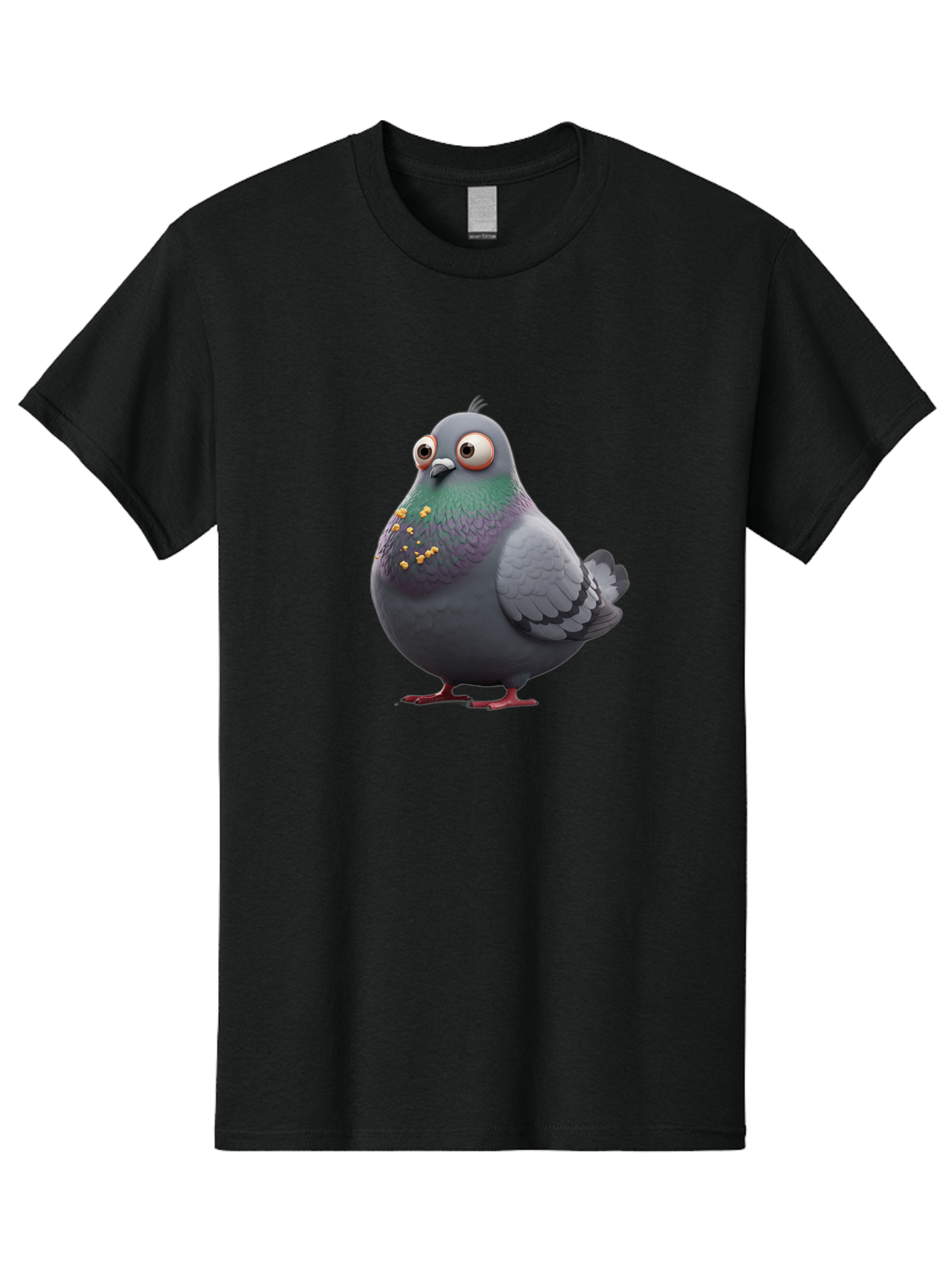 Pigeon-With-Big-Eyes Men'S Graphic Tee, 100% Cotton, Comfortable Casual Summer Wear, Machine Washable, Vintage Camera, Old Camera, Antique Camera, Black Camera, Classic Photography, Photography Equipment, Nostalgic Device, Film Camera, Baj642